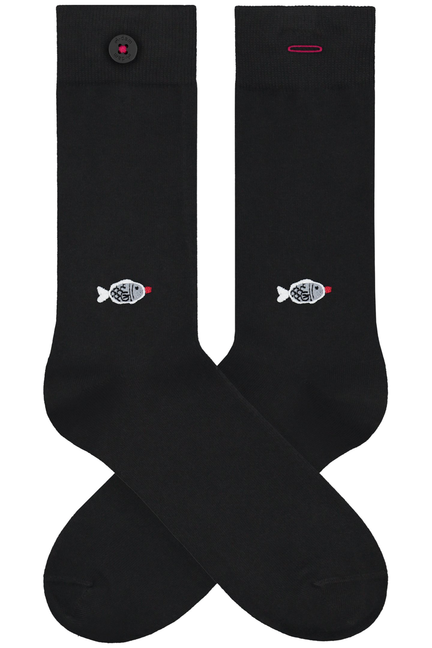 UNISEX A-DAM 4-PACK CASUAL SOCKS MULTICOLOR 2