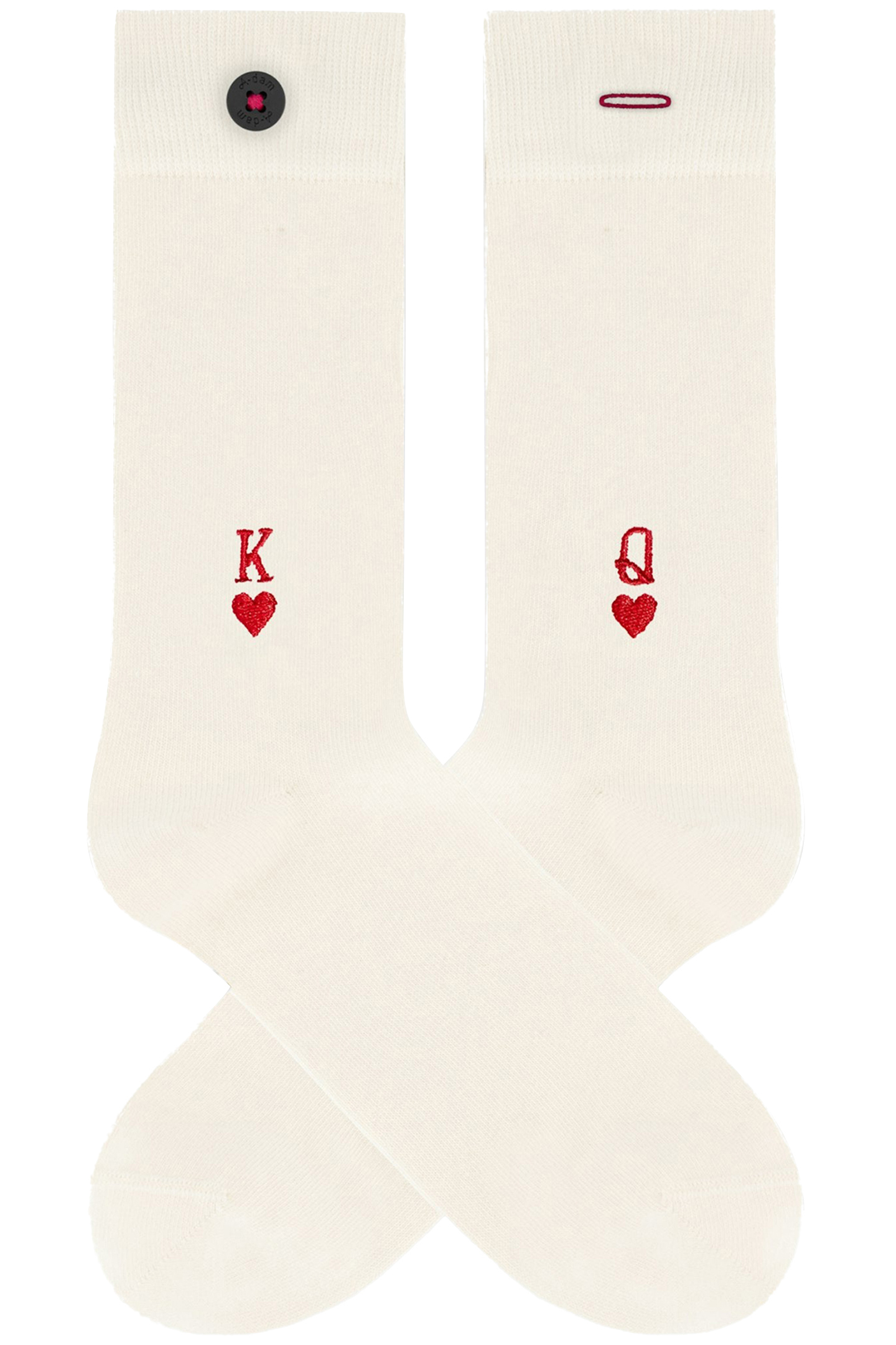 UNISEX A-DAM 4-PACK CASUAL SOCKS MULTICOLOR 2