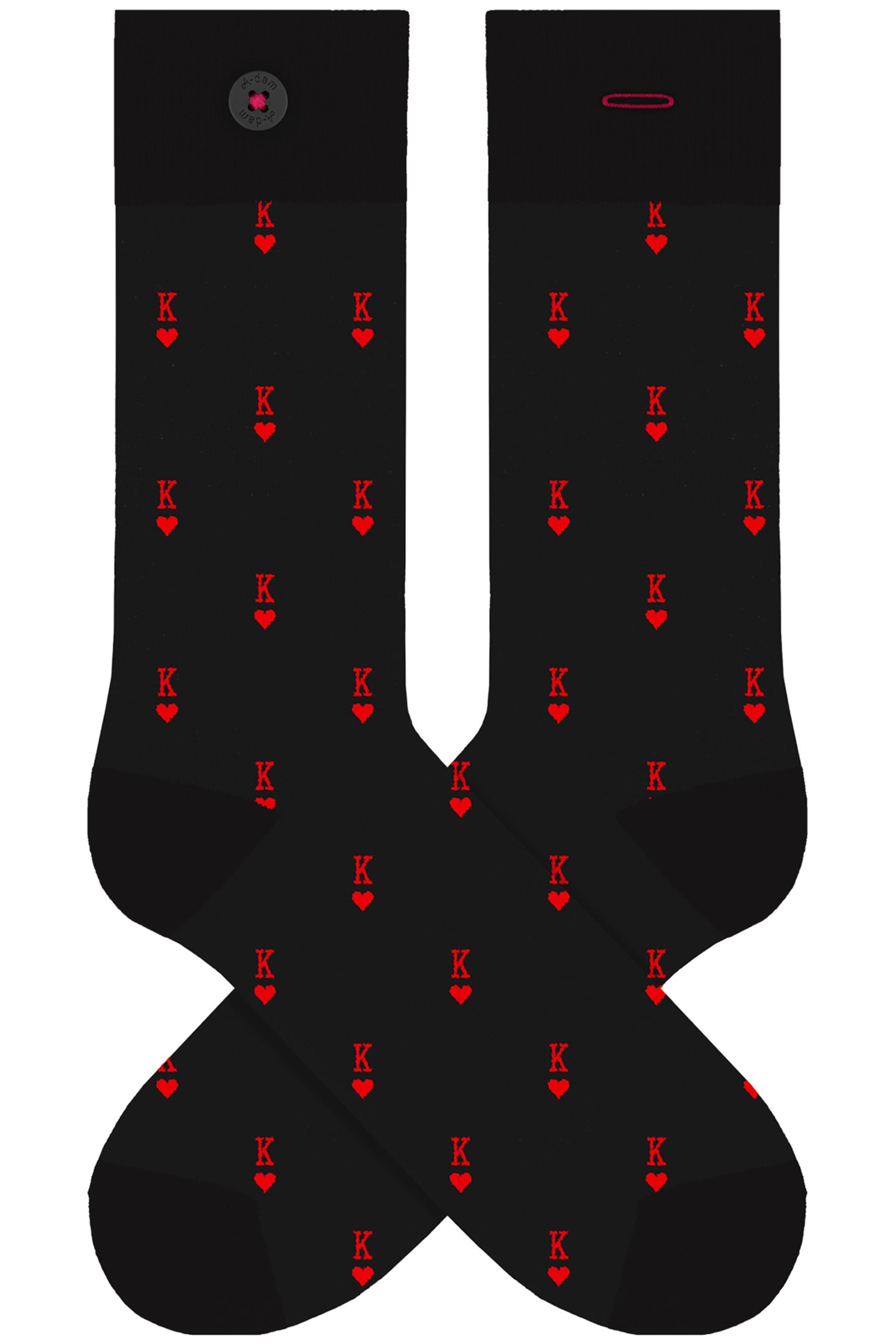 UNISEX A-DAM 4-PACK CASUAL SOCKS MULTICOLOR 2