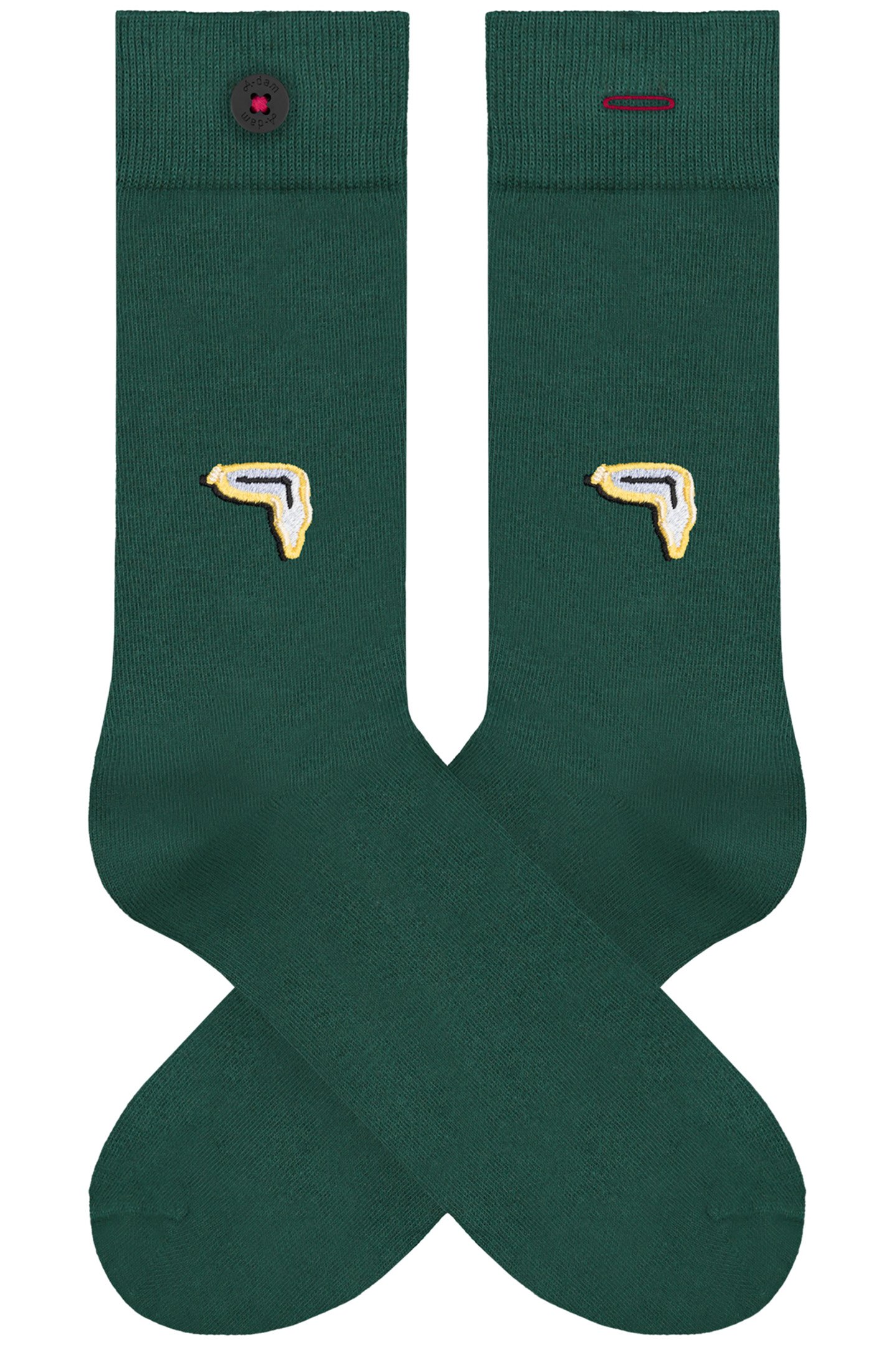 UNISEX A-DAM 4-PACK CASUAL SOCKS MULTICOLOR 2