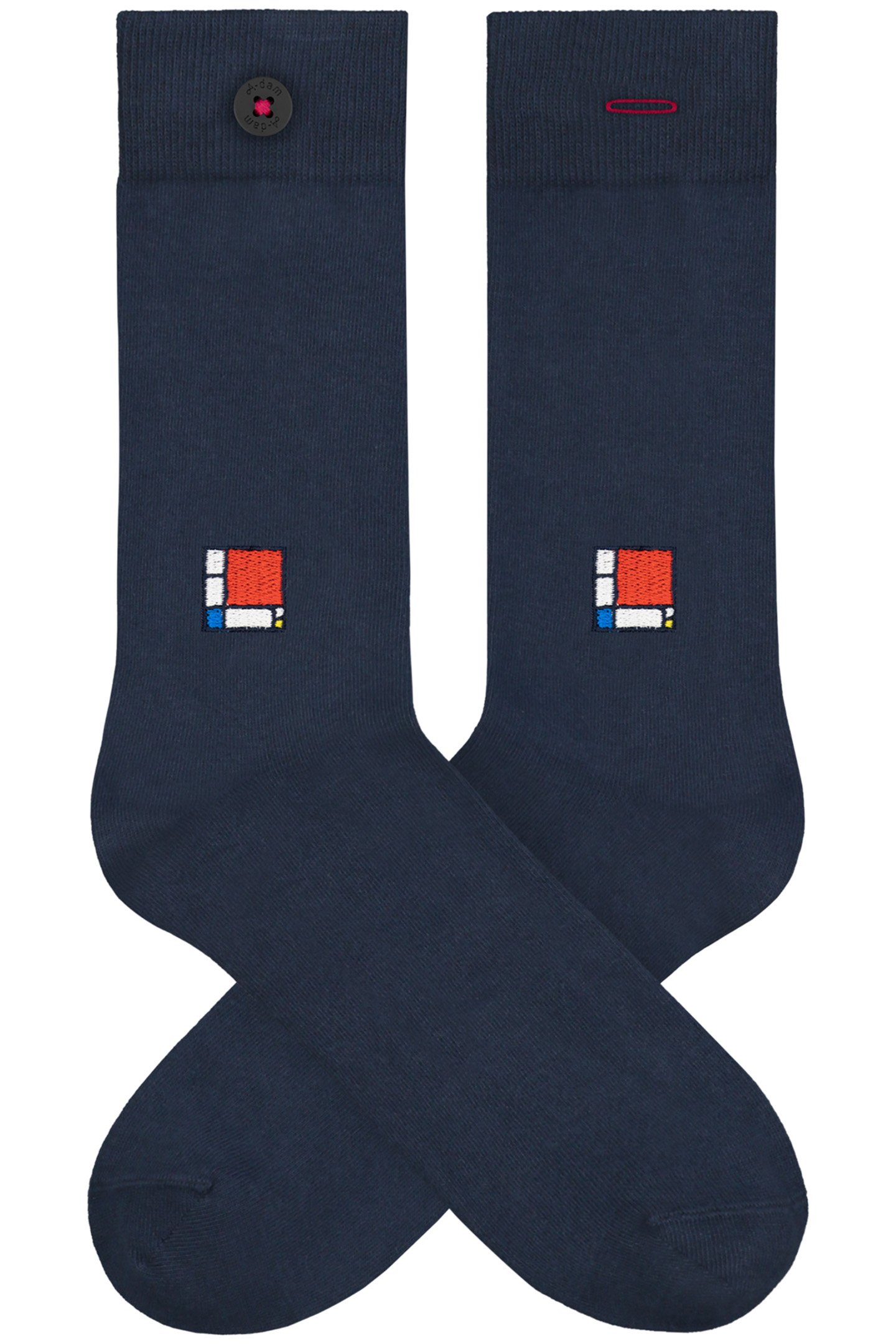 UNISEX A-DAM 4-PACK CASUAL SOCKS MULTICOLOR 4