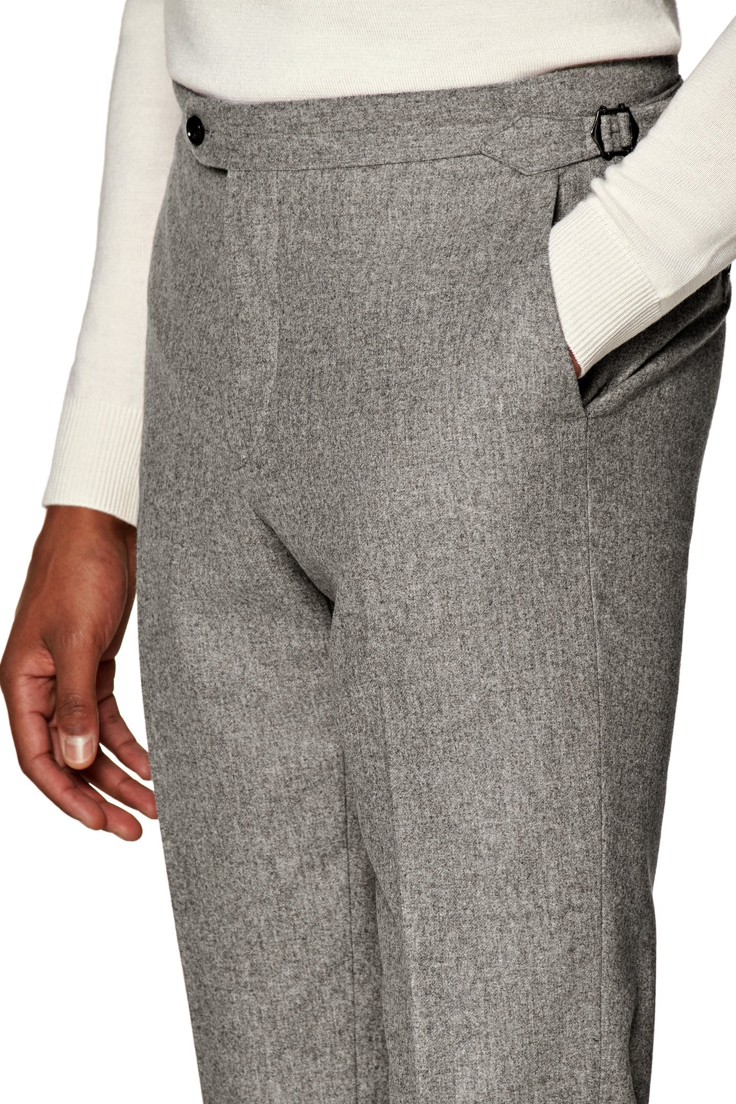 TROUSERS-LIGHT-BROWN TAUPE 9