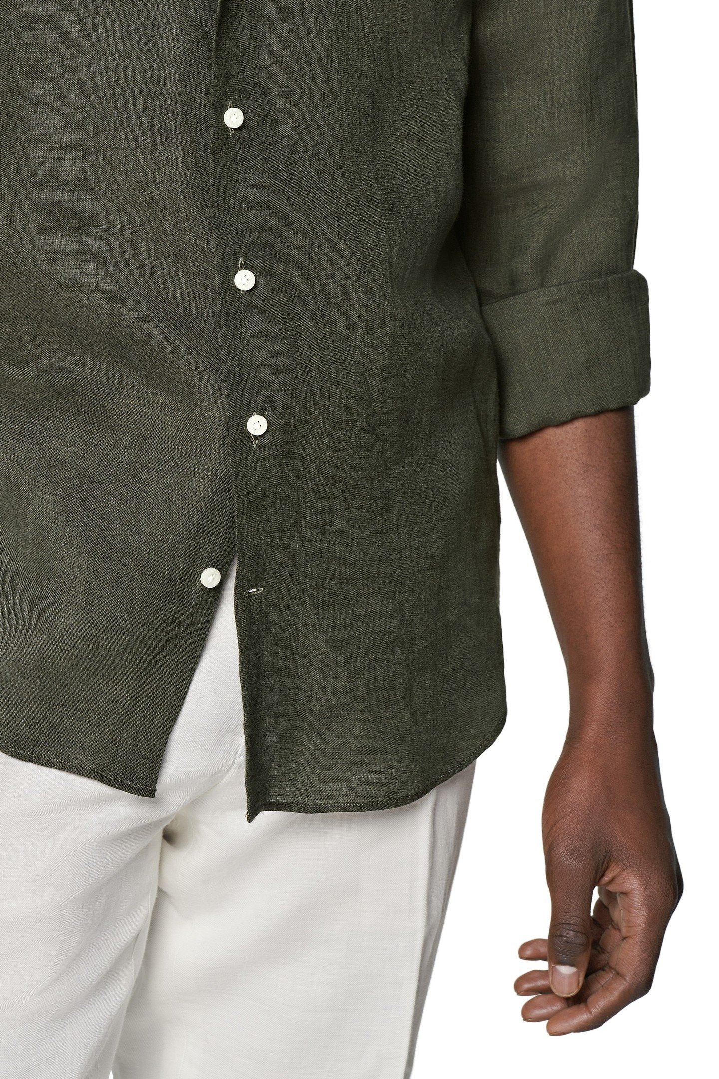 PURE LINEN GREEN GREEN 8