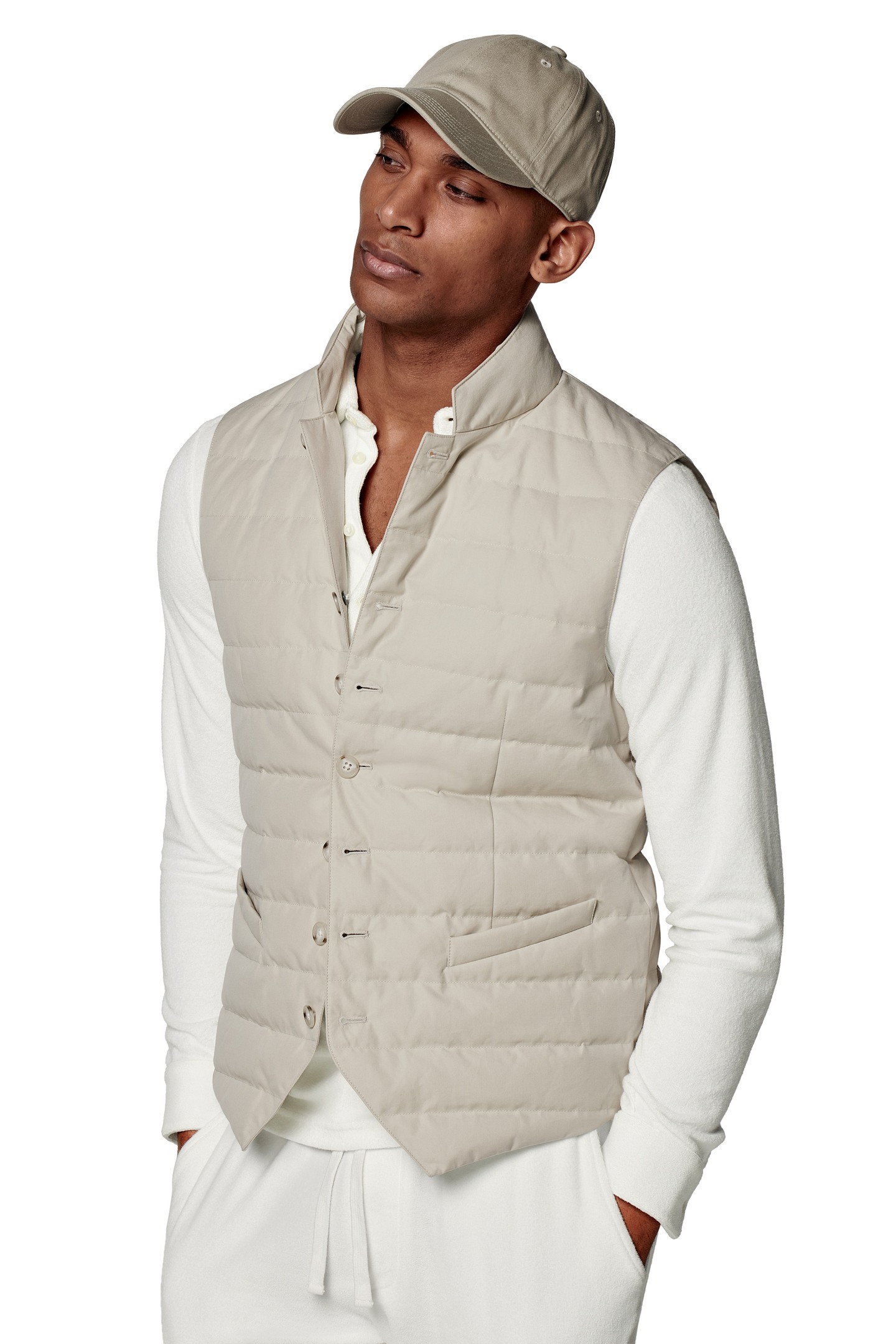 BODYWARMER-LIGHT-BROWN SAND 3