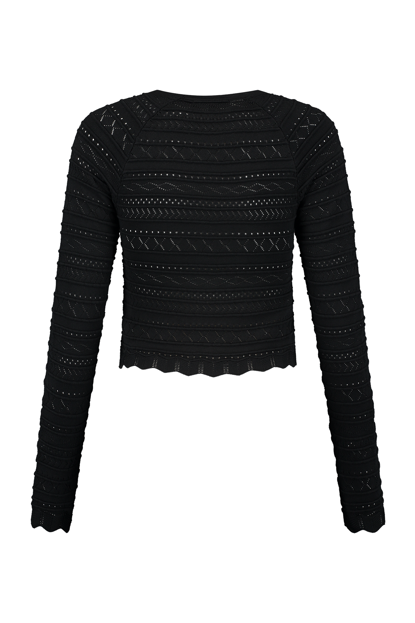 EARLY POINTELLE TOP BLACK 3