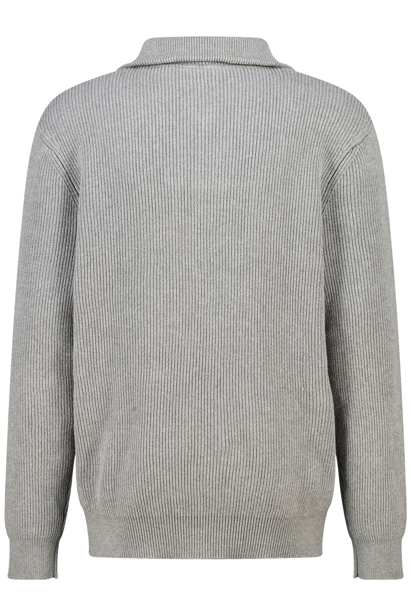 KENT HALFZIP DARK GREY MELANGE 4