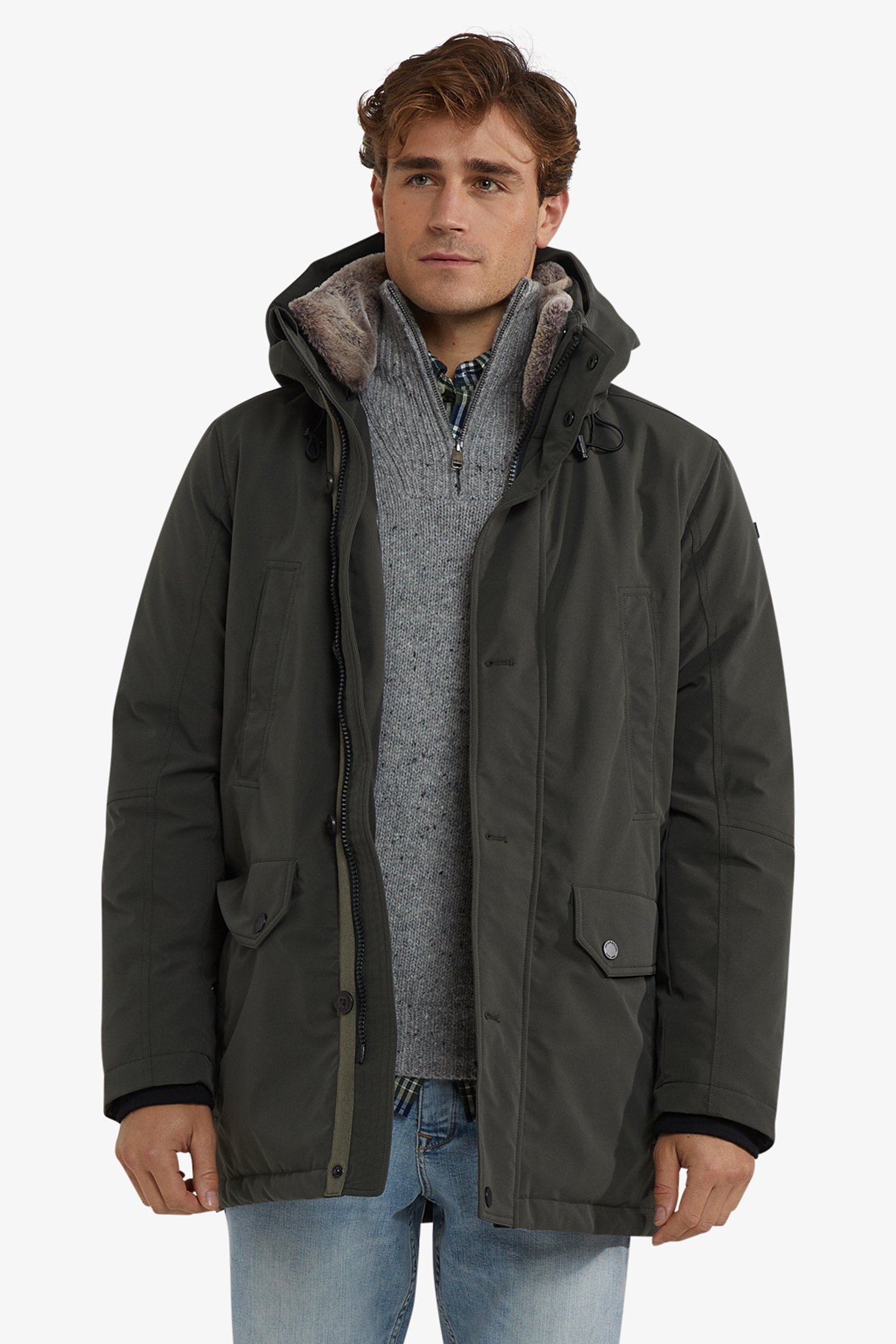 PARKA DARK OLIVE 1