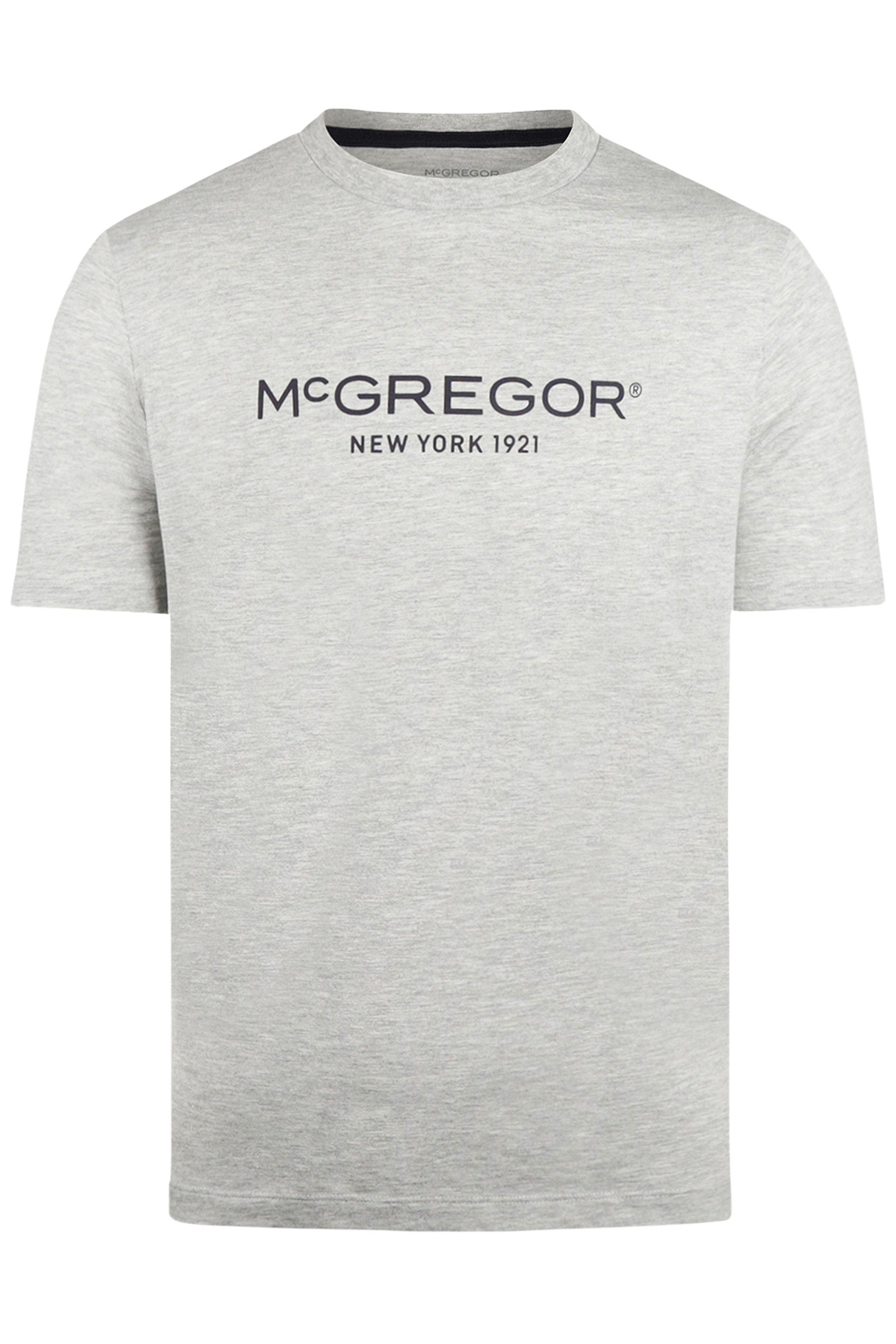 ESSENTIAL LOGO TEE MEDIUM GREY MELANGE 4