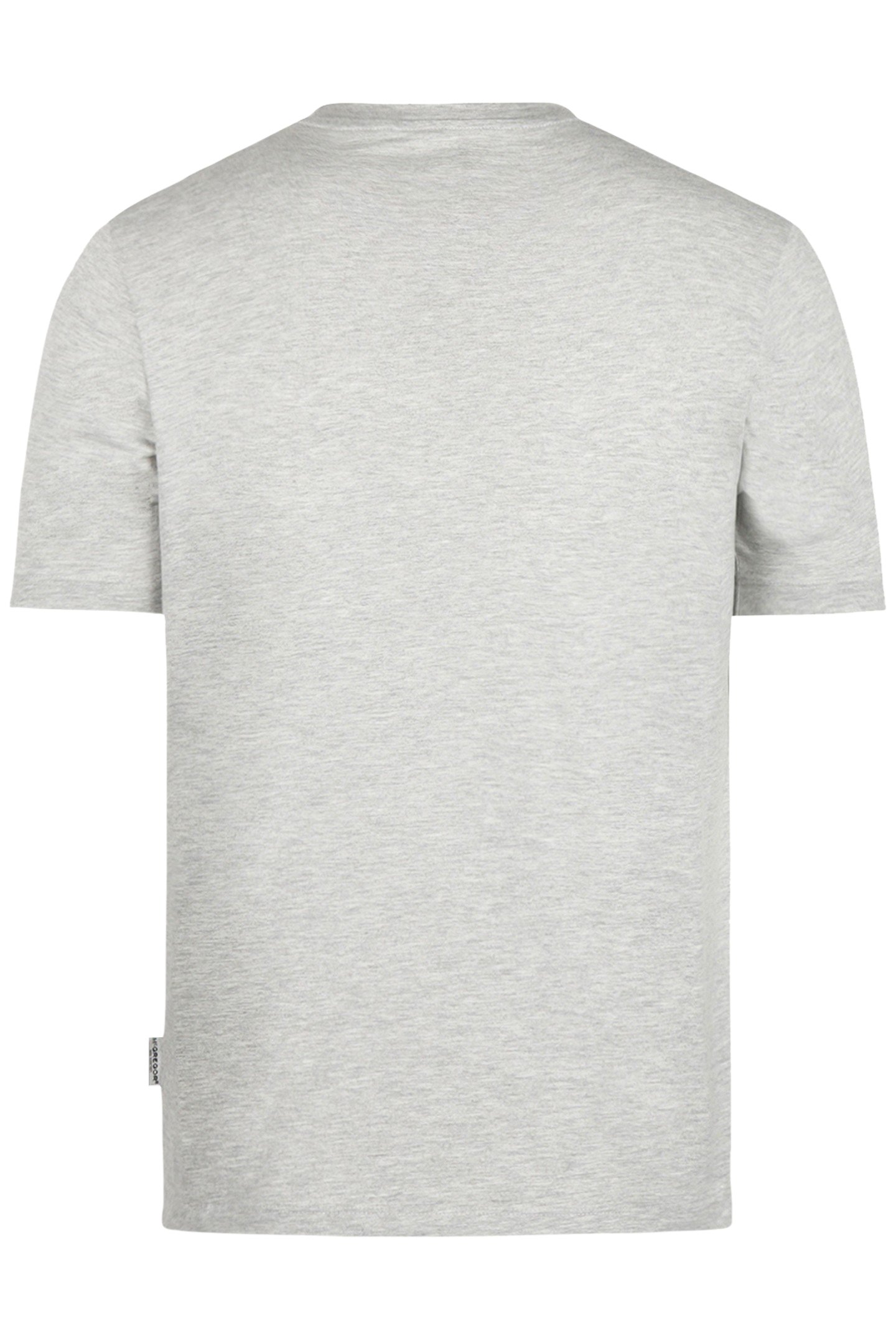 ESSENTIAL LOGO TEE MEDIUM GREY MELANGE 5