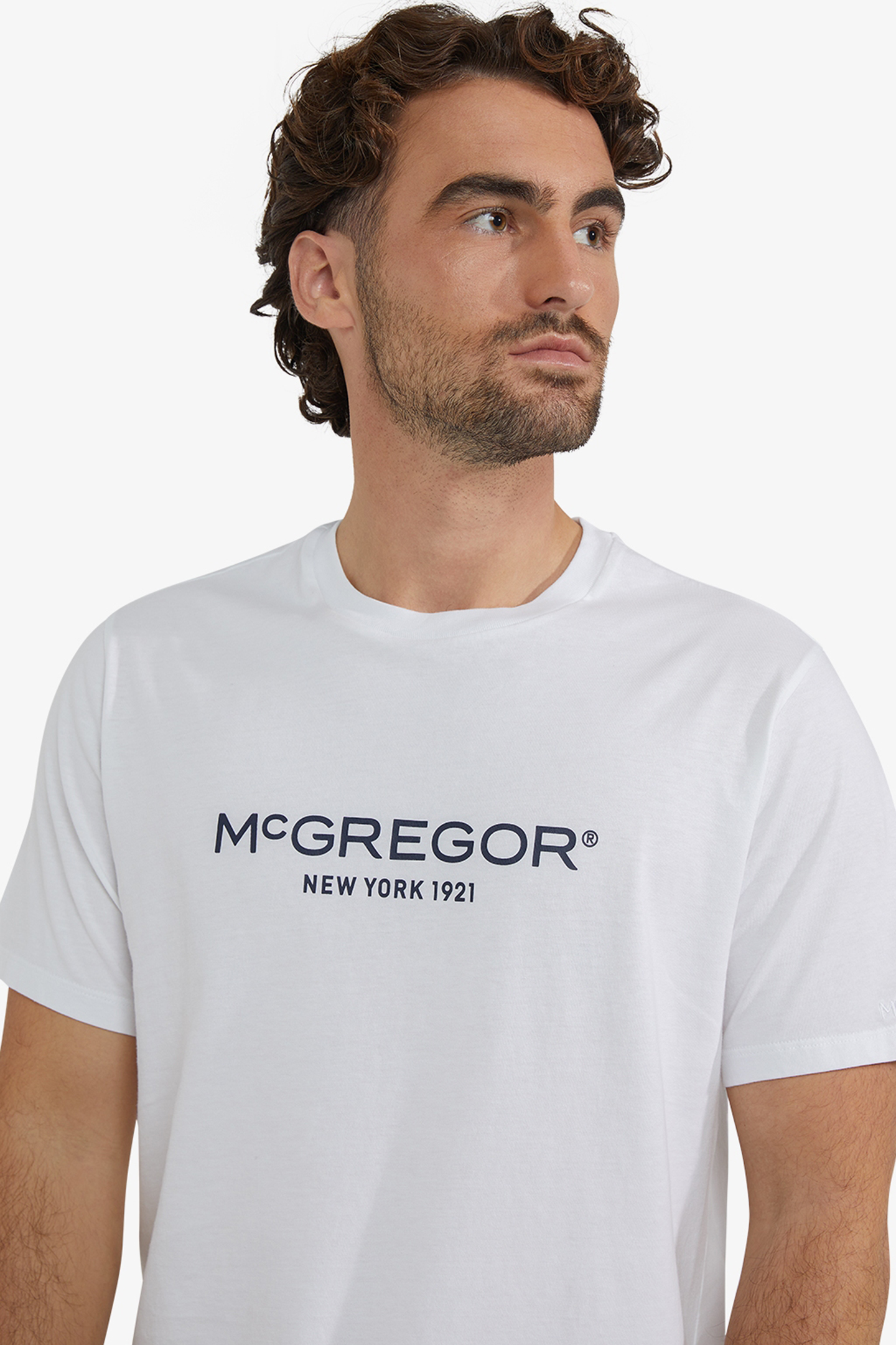 ESSENTIAL LOGO TEE WHITE 6