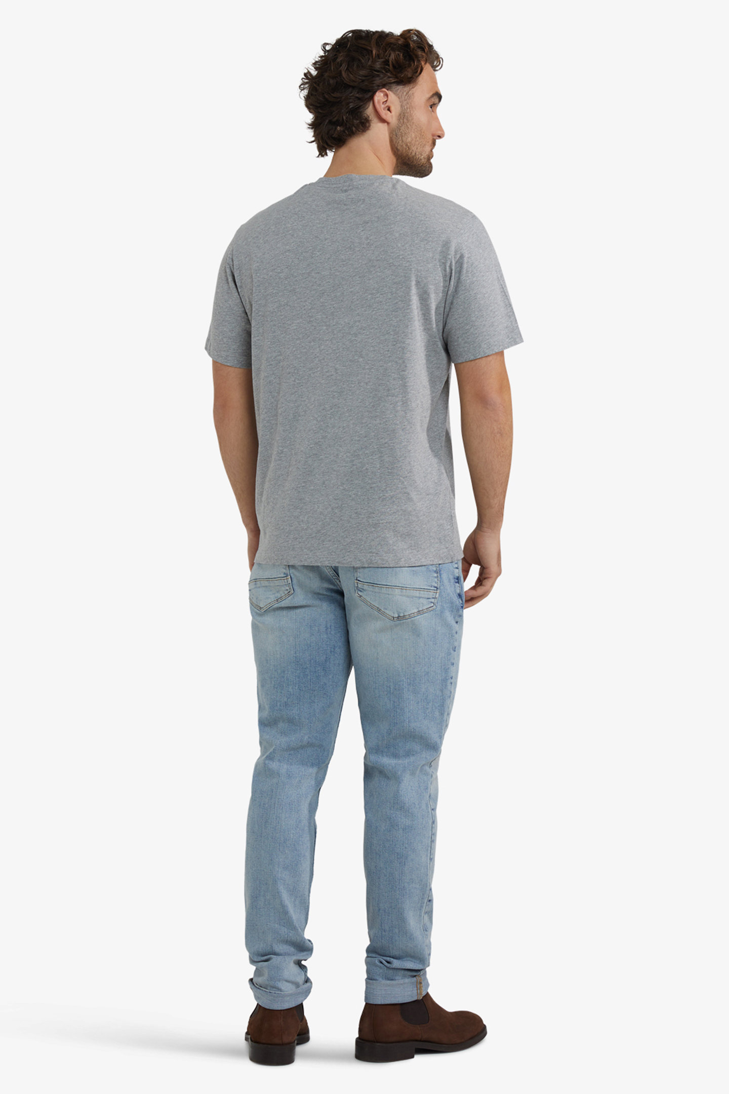 T-SHIRT NY 1921 DARK GREY MELANGE 3