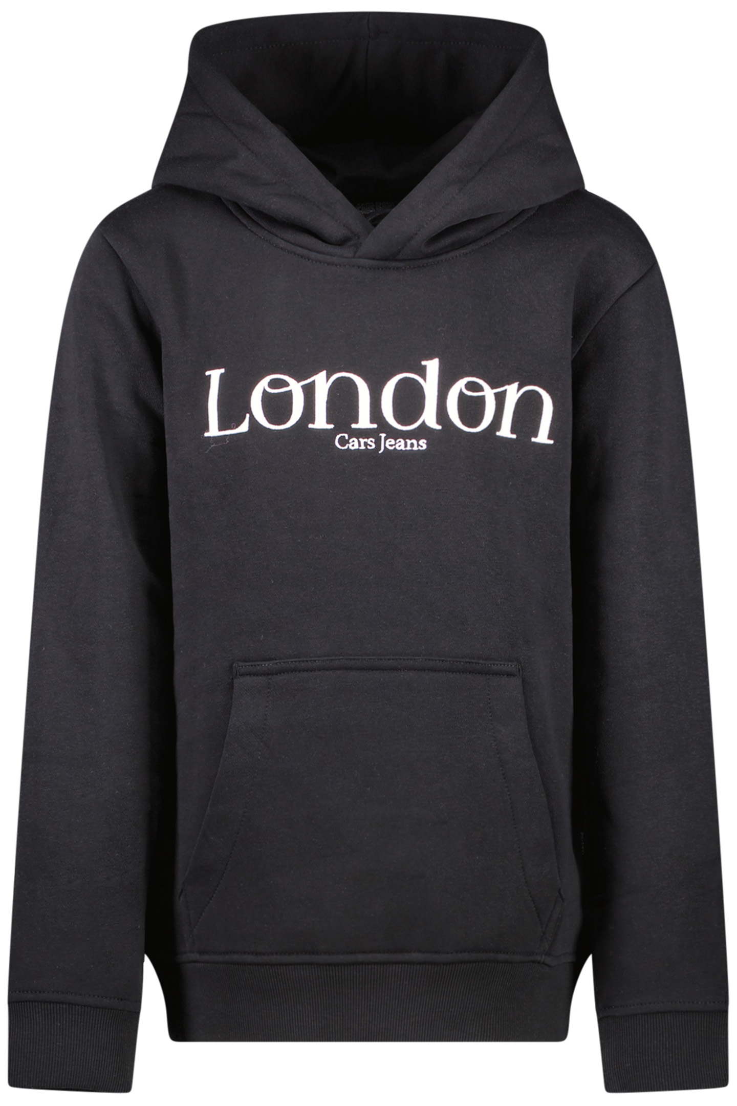 KIDS EMMIE SW HOOD FOR GIRLS BLACK 1