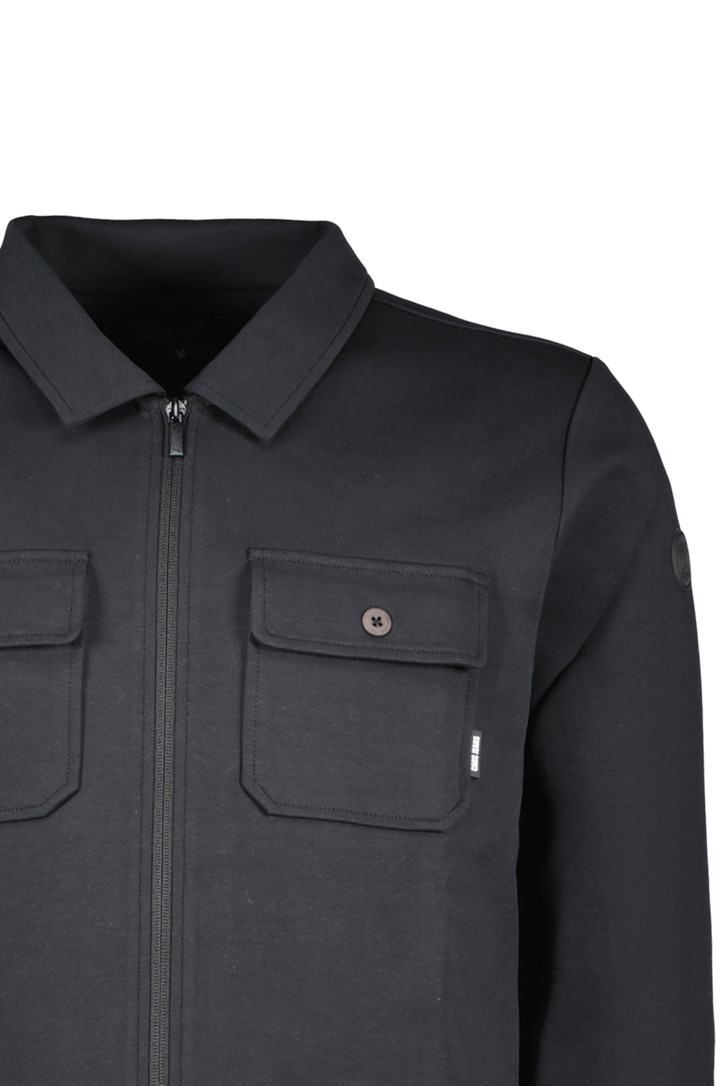 GERALD ZIP VEST BLACK 3