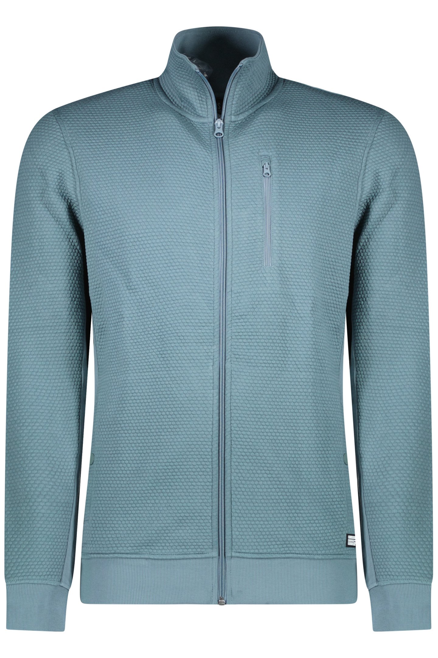 KAELIX ZIP VEST SEA BLUE 1