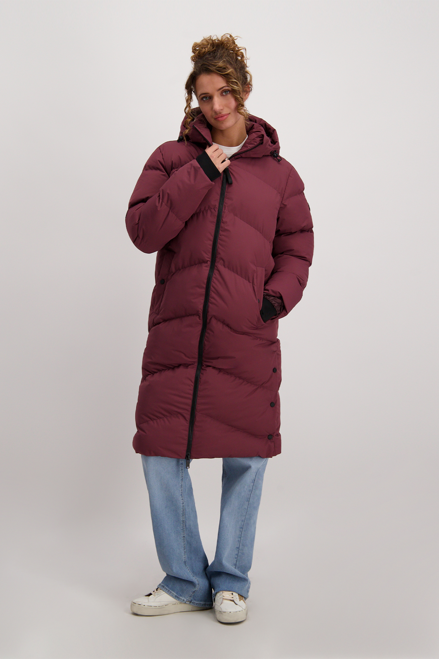 HESSYA POLYESTER BURGUNDY 1