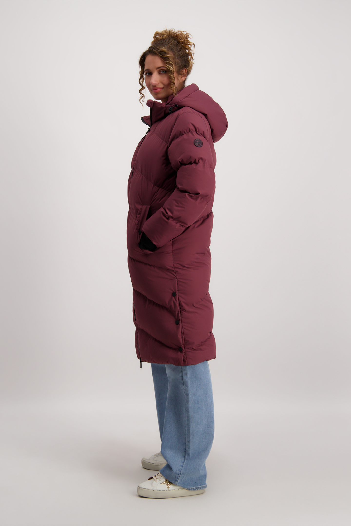 HESSYA POLYESTER BURGUNDY 5