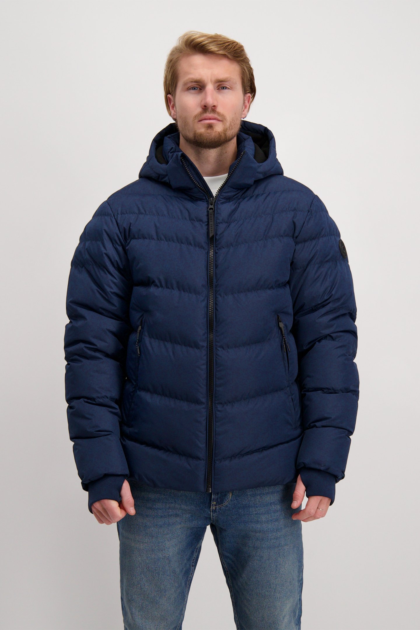 HEYWARD POLYESTER NAVY 1