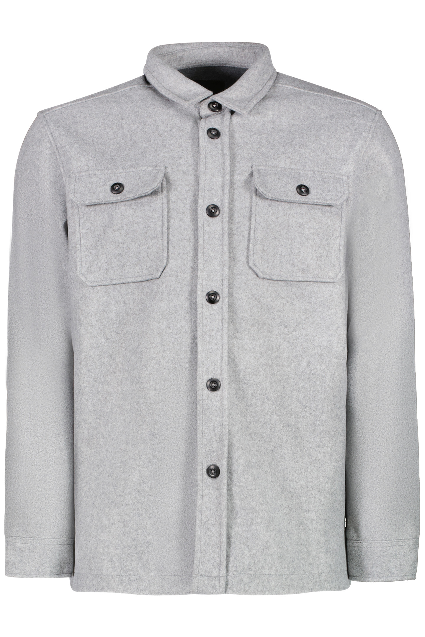 MITZEL SW SHIRT GREY MELEE 2