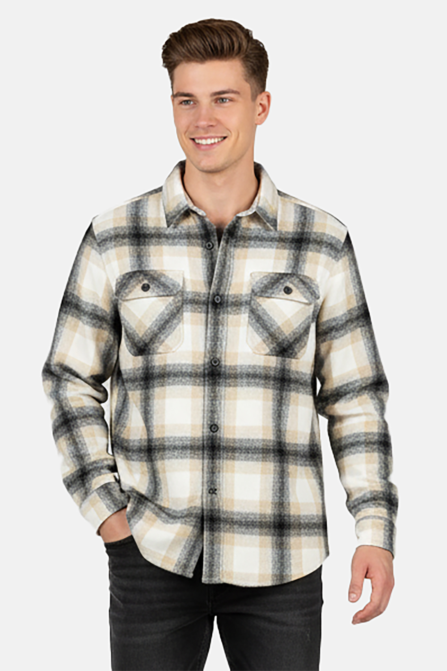 MITZEL SW SHIRT WHITE 1