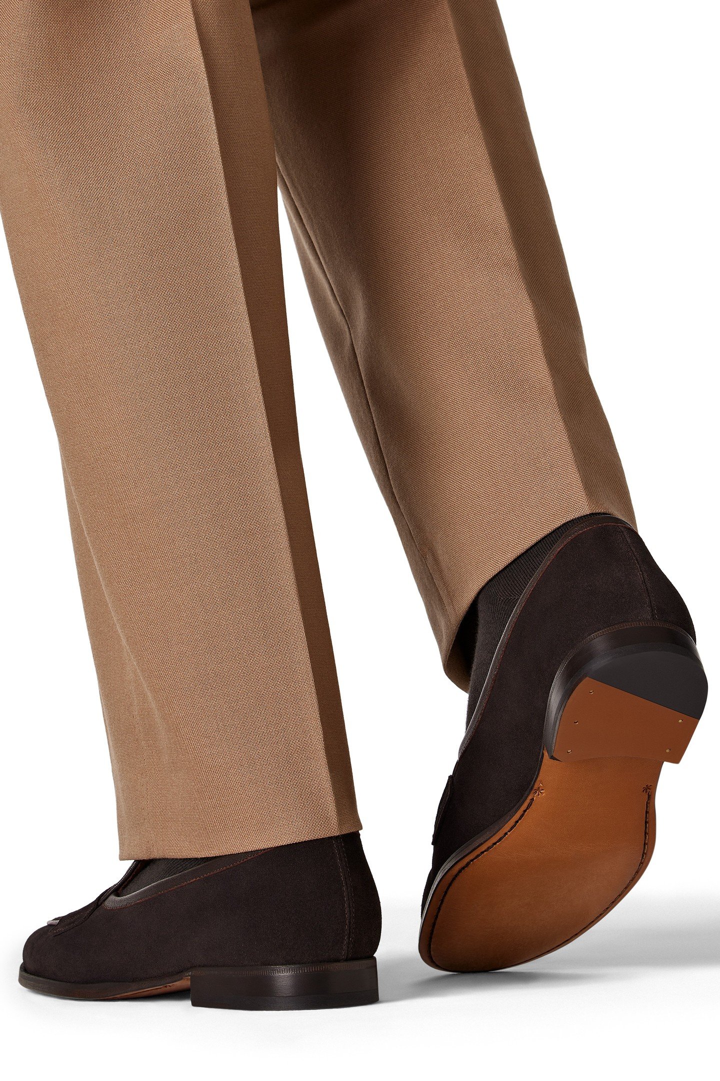 SUEDE-PENNYL-BROWN BROWN 5