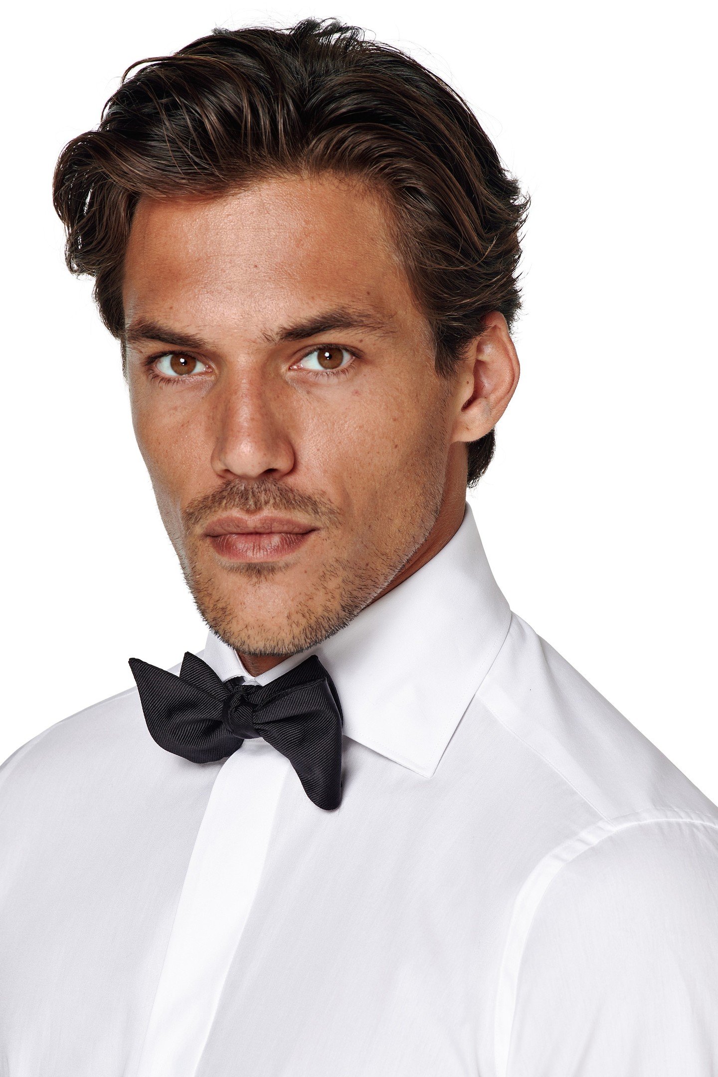 TUXEDO HIDDEN BUTTON WHITE 7