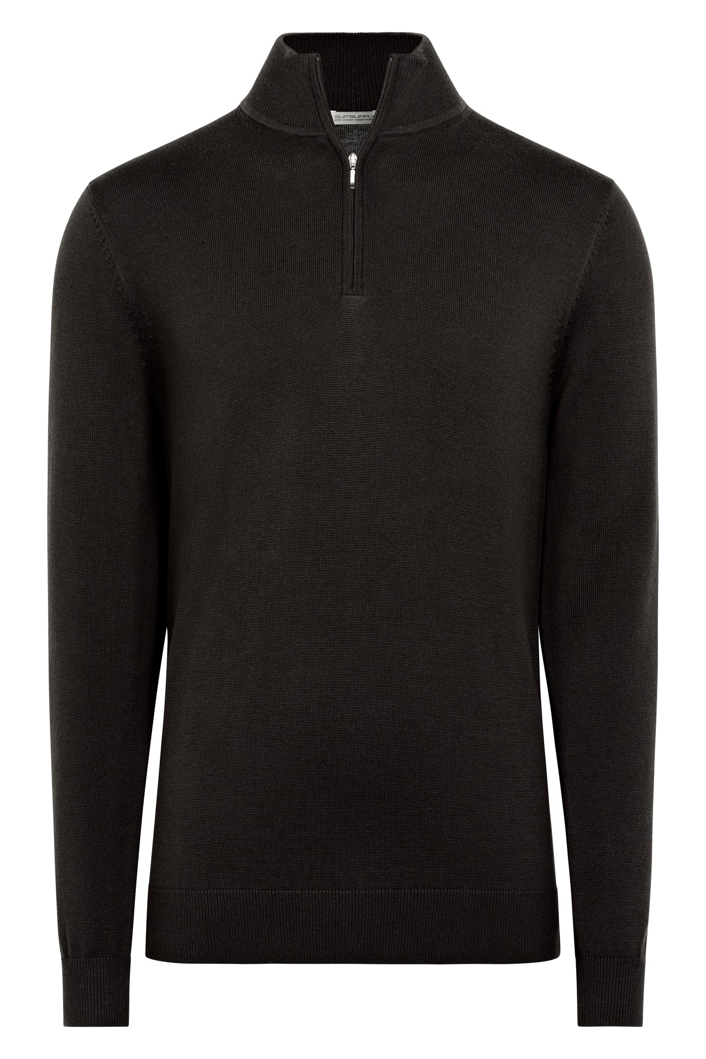 HALF ZIP DARK BROWN LUXURY DARK BROWN 4