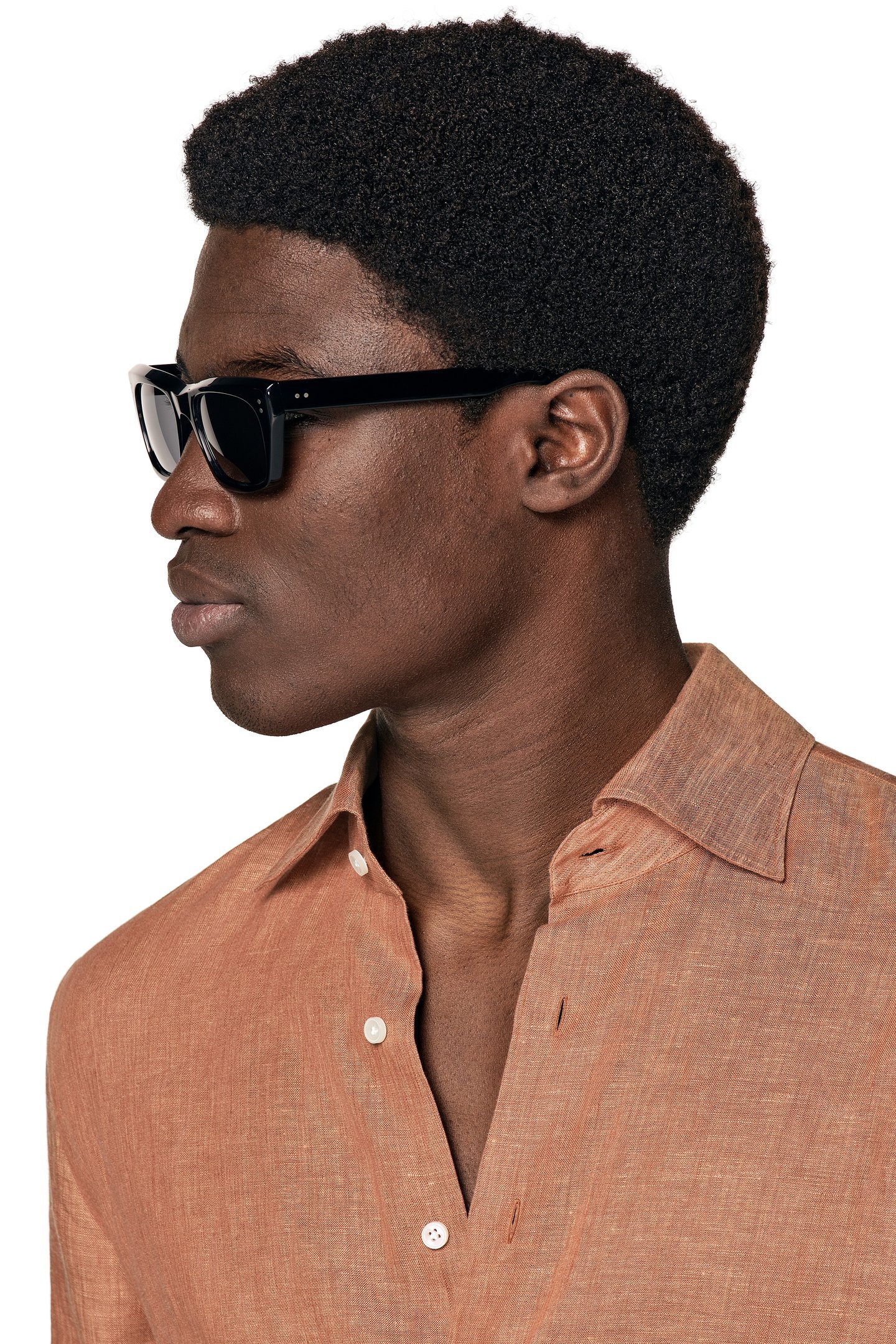 PURE LINEN RUST ORANGE 7