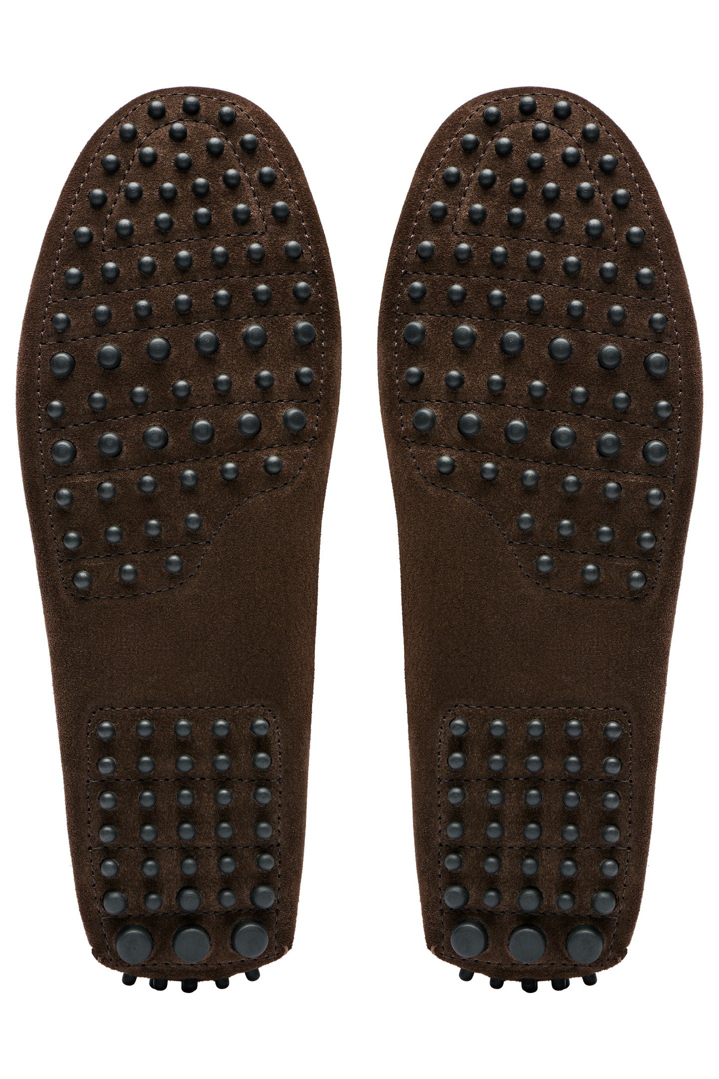 SUEDE-DRIVERMOCCASIN-MID BROWN MID BROWN 6