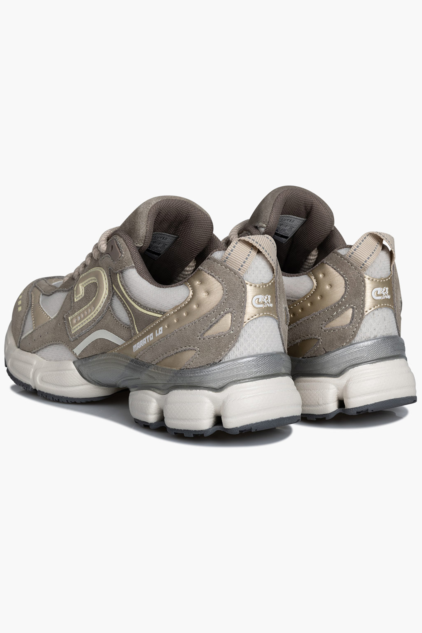 MARATO RUNNER -SUEDE/MESH BROWN 5