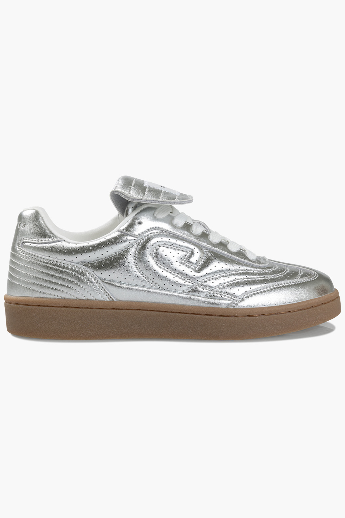 CALCIO CUP - METALLIC LEATHER SILVER 1