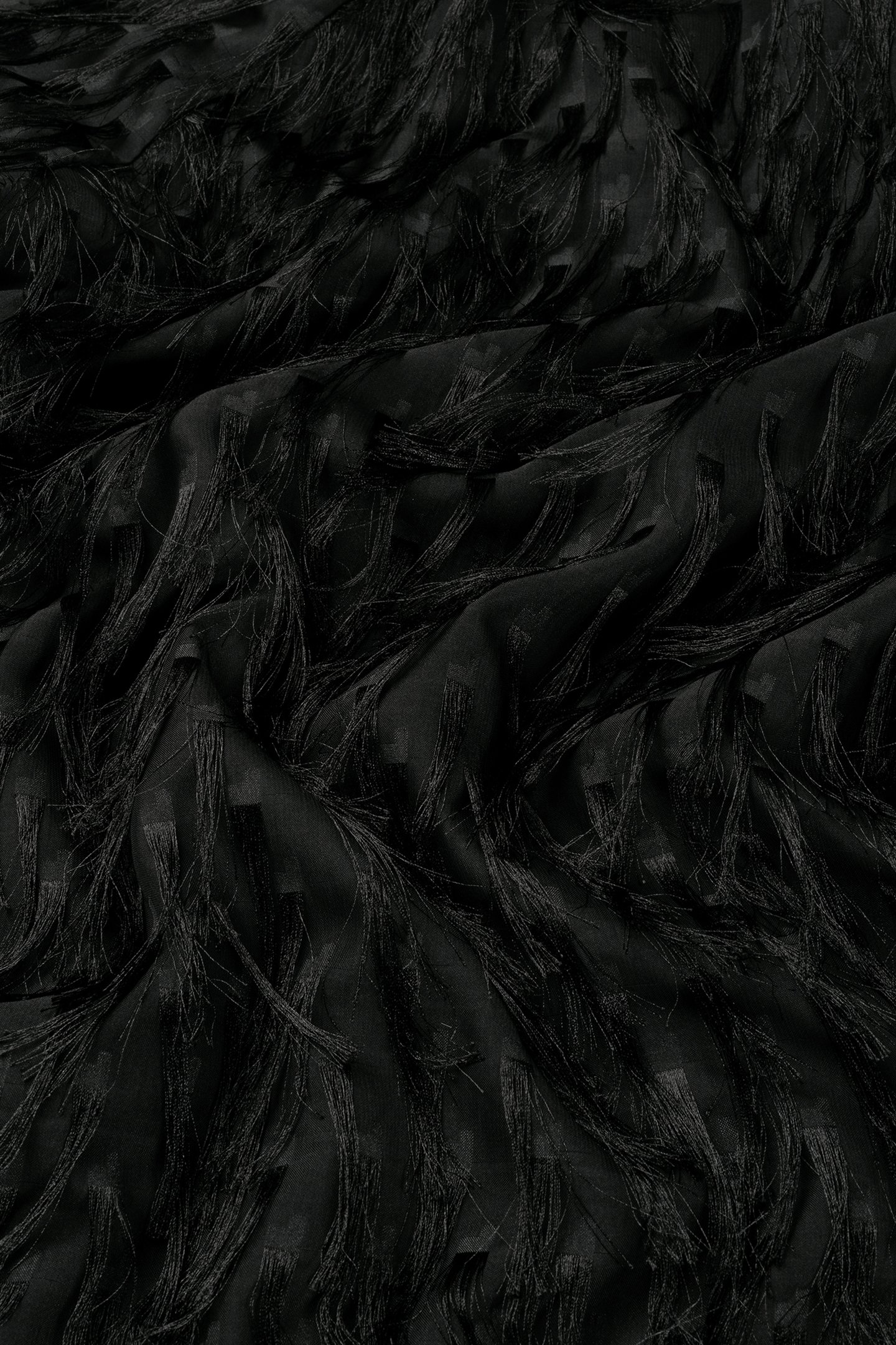 NOUS SOMMES LABELS – ELLIE FRINGE DRESS BLACK 3