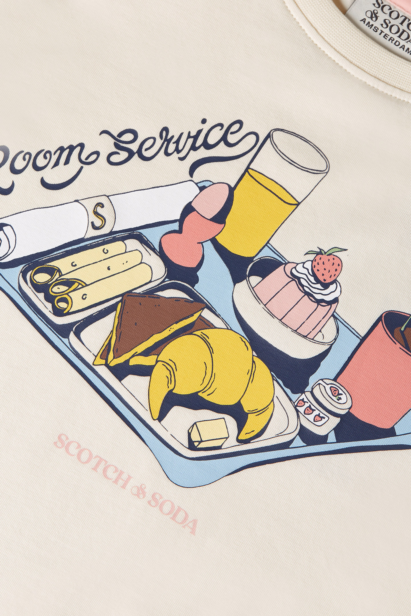 GIRLS BABY SHORT SLEEVE TEE NATURAL 3