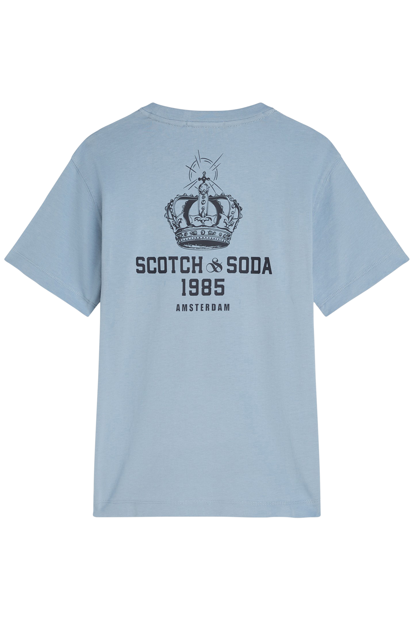 BOYS GRAPHIC TEE SKY/PEWTER 2