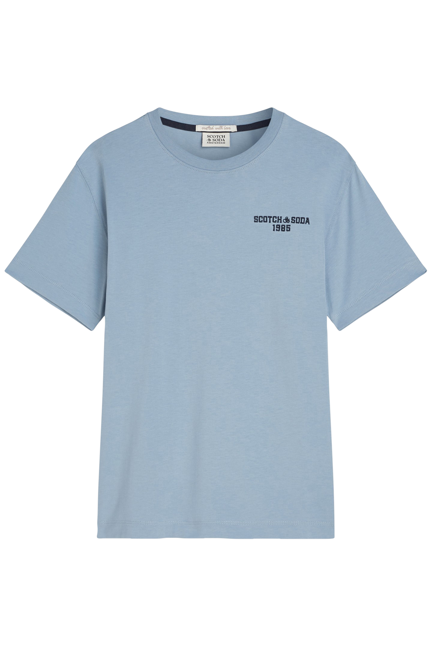 BOYS GRAPHIC TEE SKY/PEWTER 1