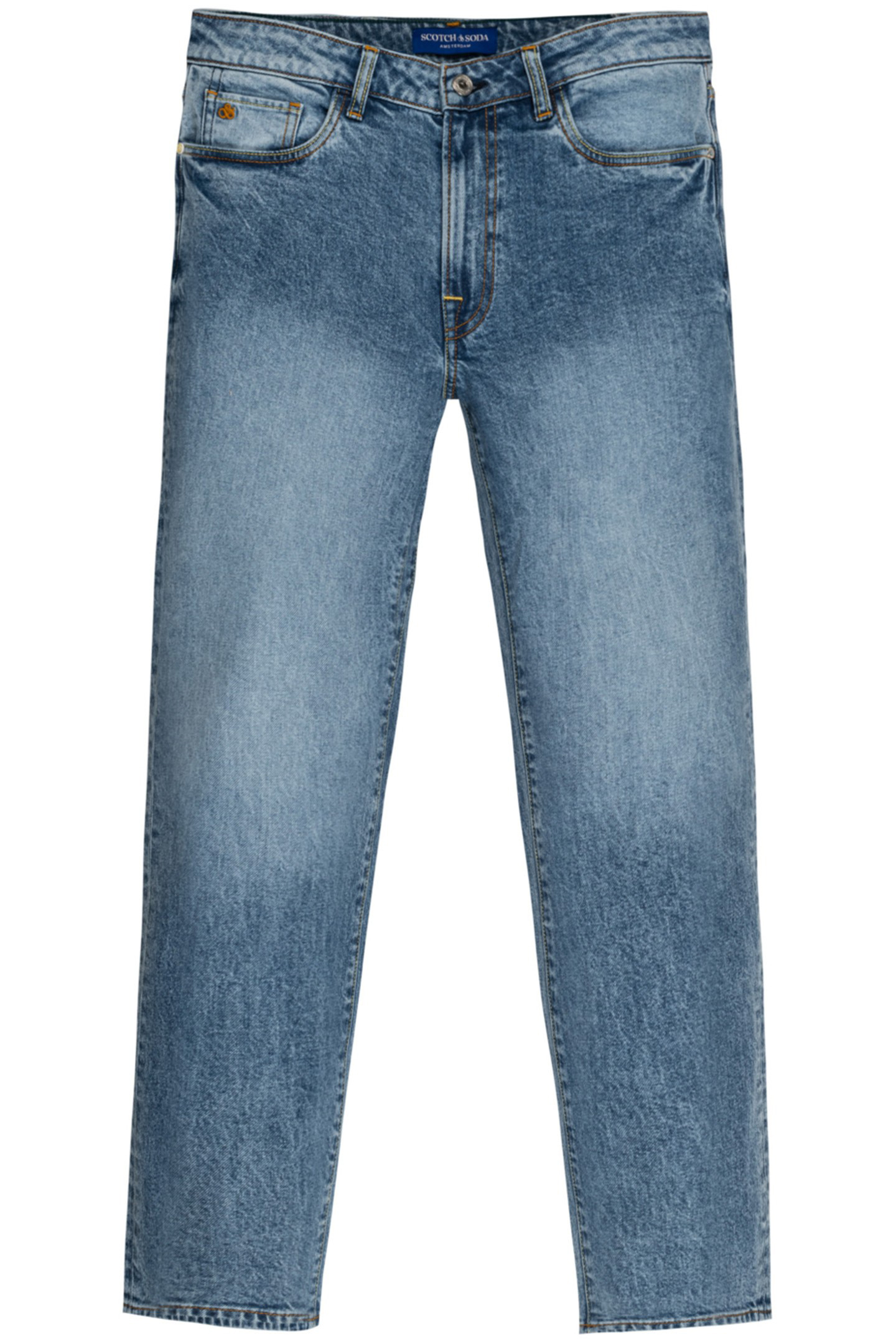 STRAIGHT FIT MARIN WASH JEAN NAVY COMBO 1