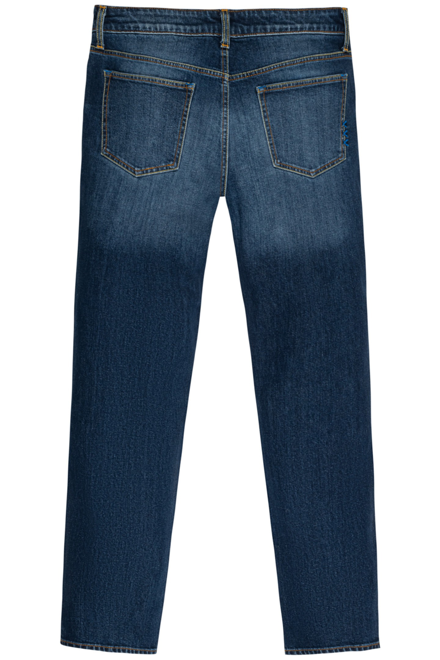STRAIGHT FIT VAN HORN JEAN NAVY/BRIGHT 2