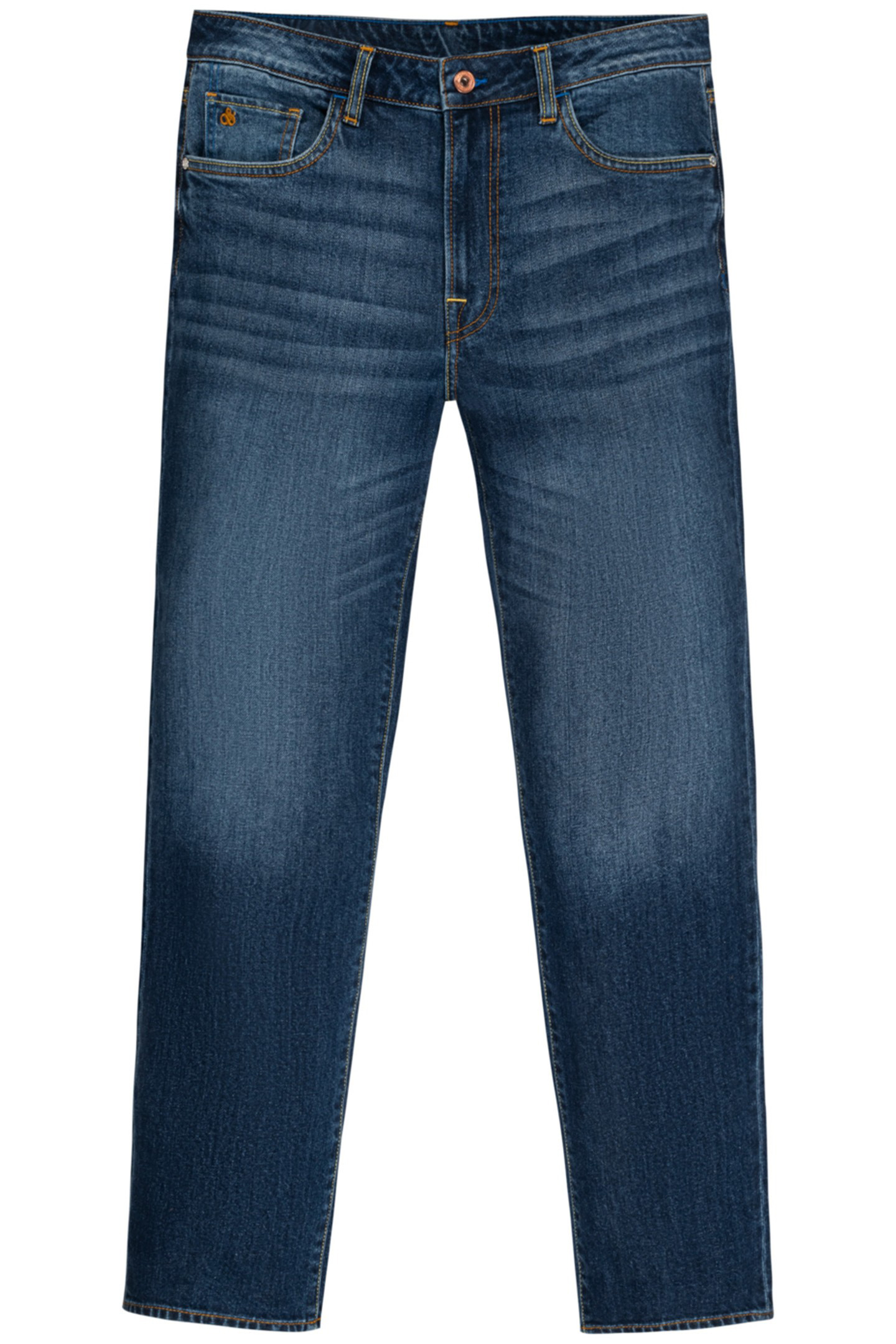 STRAIGHT FIT VAN HORN JEAN NAVY/BRIGHT 1