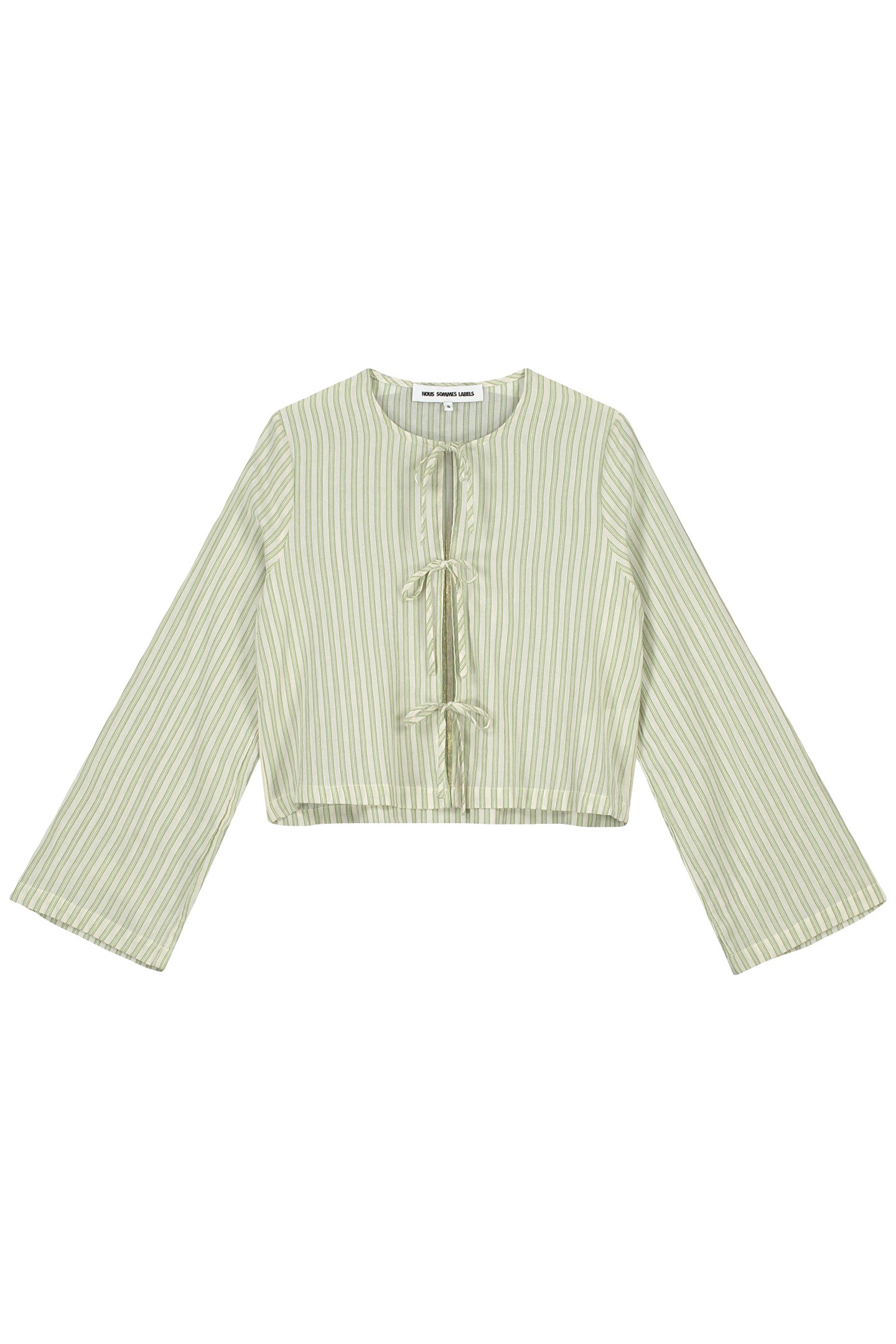 NOUS SOMMES LABELS – GEORGIE BLOUSE GREEN 1