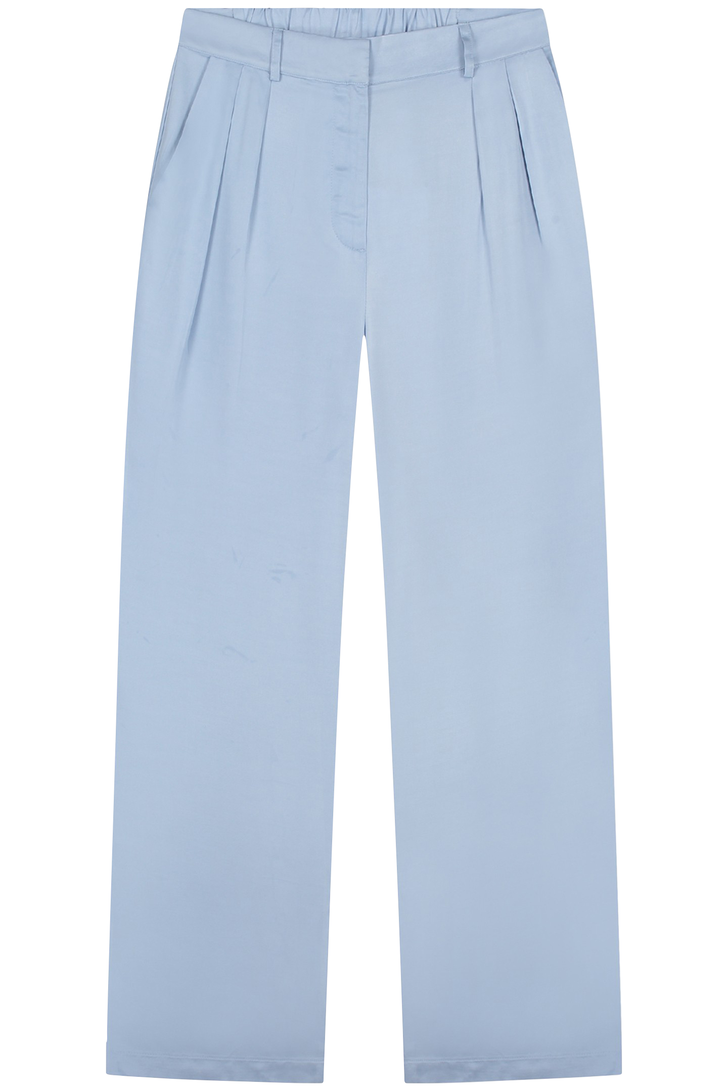 NOUS SOMMES LABELS – JOSIE PLEATED PANTS LIGHT BLUE 2