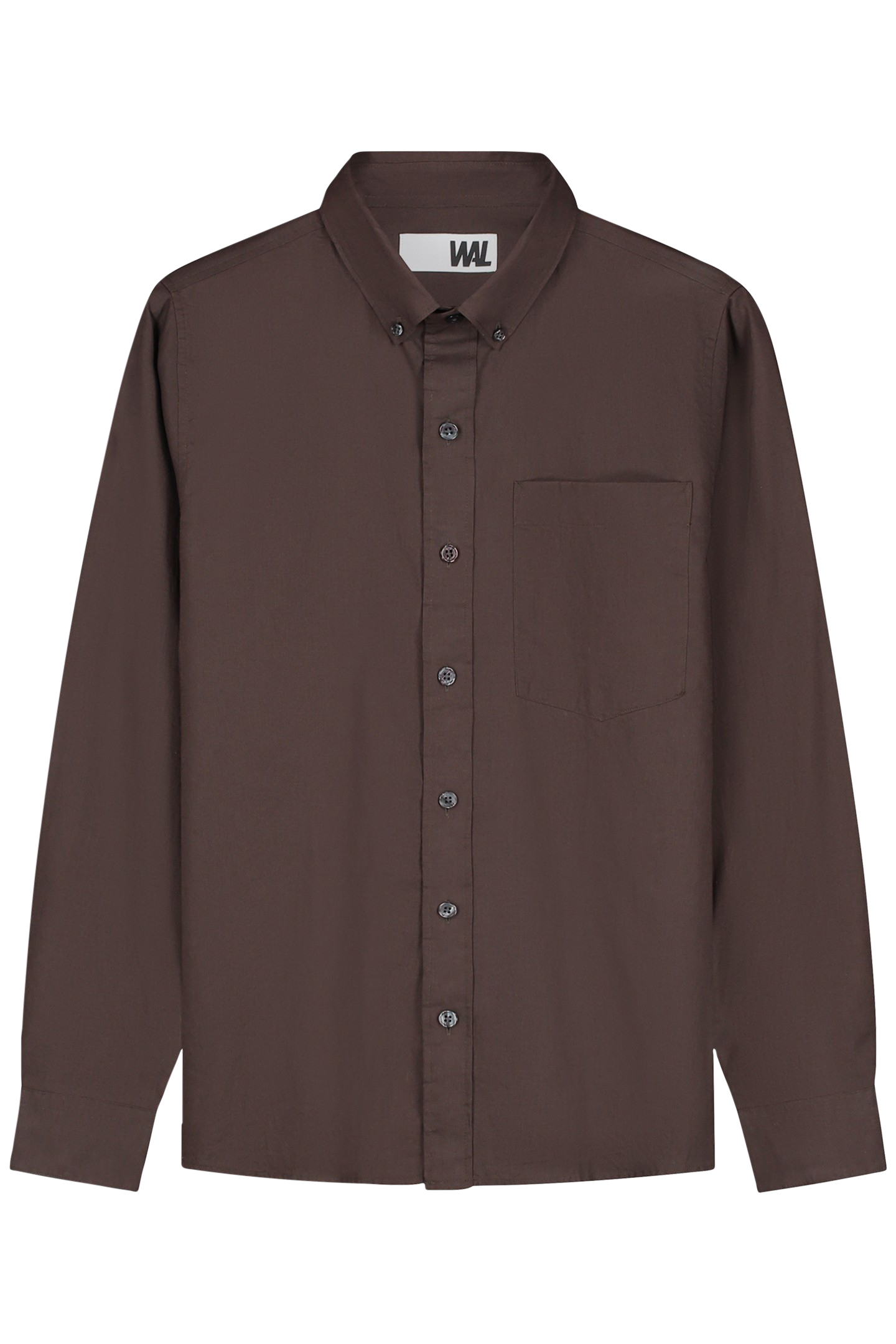 WAL – NOAH SHIRT BROWN 1