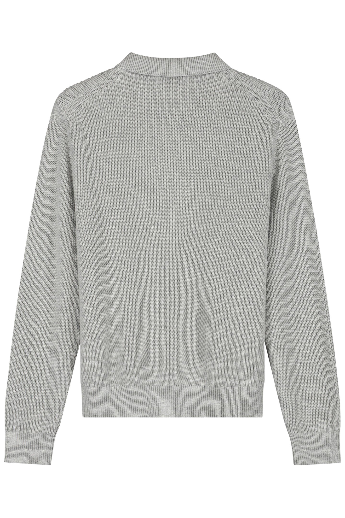 WAL – MILES LS POLO LIGHT GREY MELANGE 5