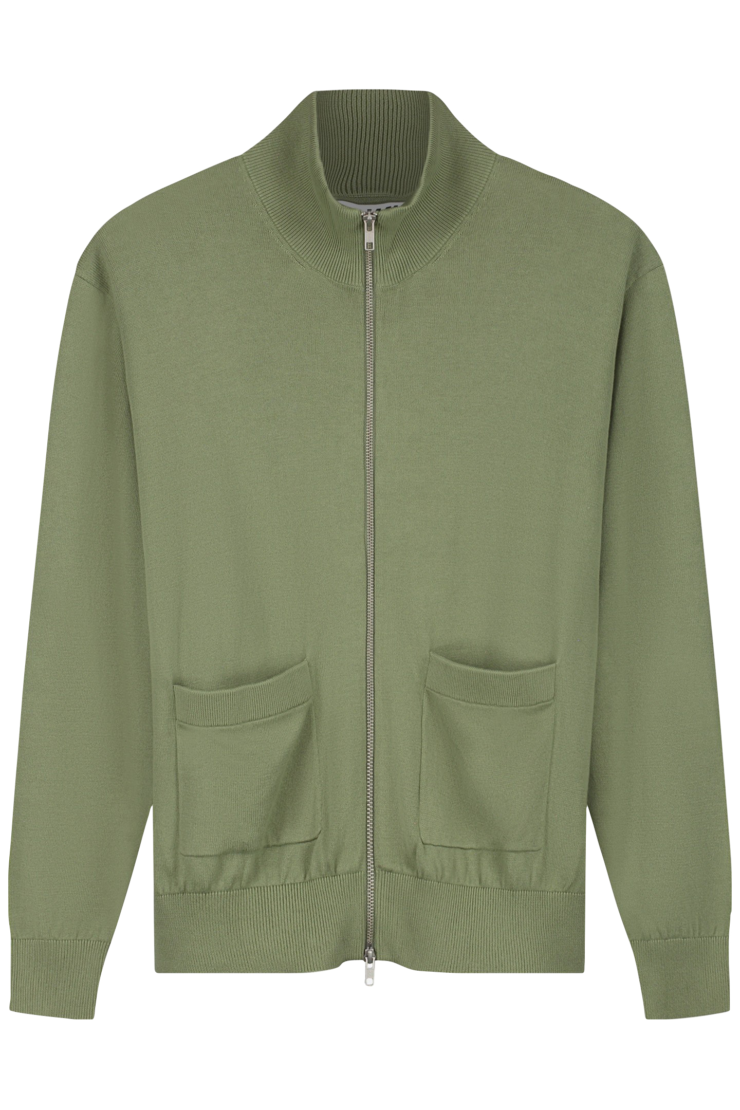 WAL – BLAKE ZIP CARDIGAN LIGHT GREEN 4