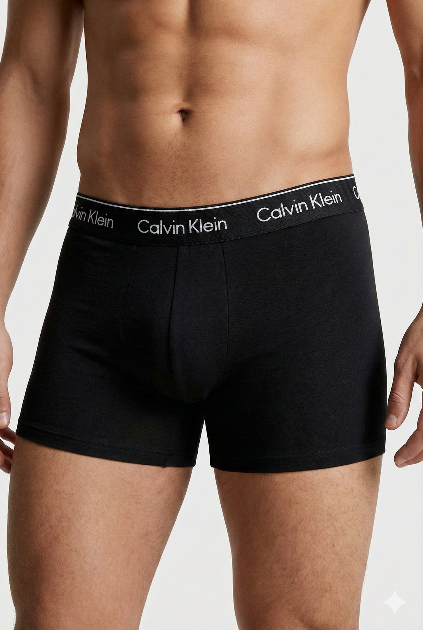 BOXER BRIEF 3-PACK BLACK WITH CHALK LOGO 1