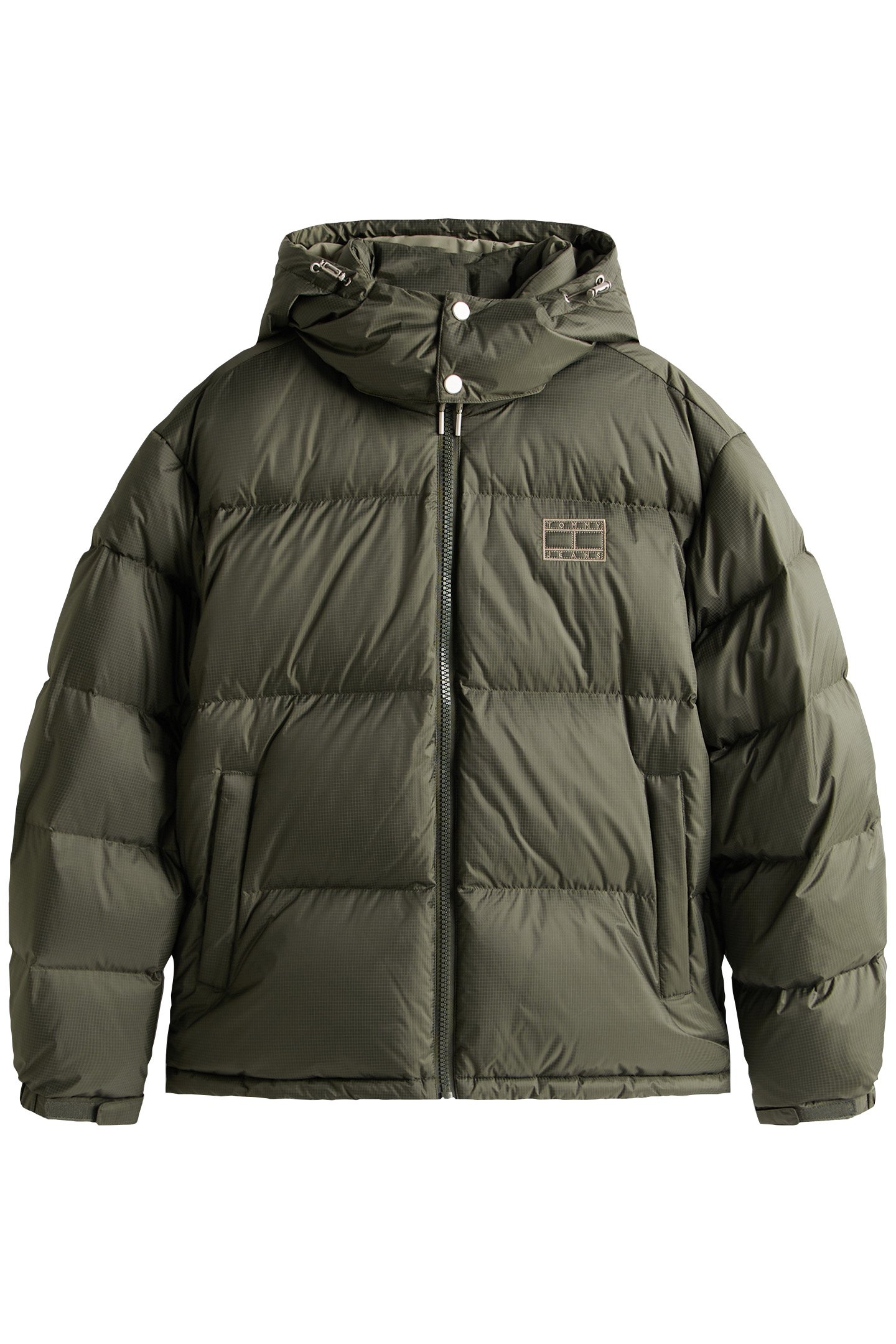 ALASKA DOWN PUFFER PEWTER GREEN 3