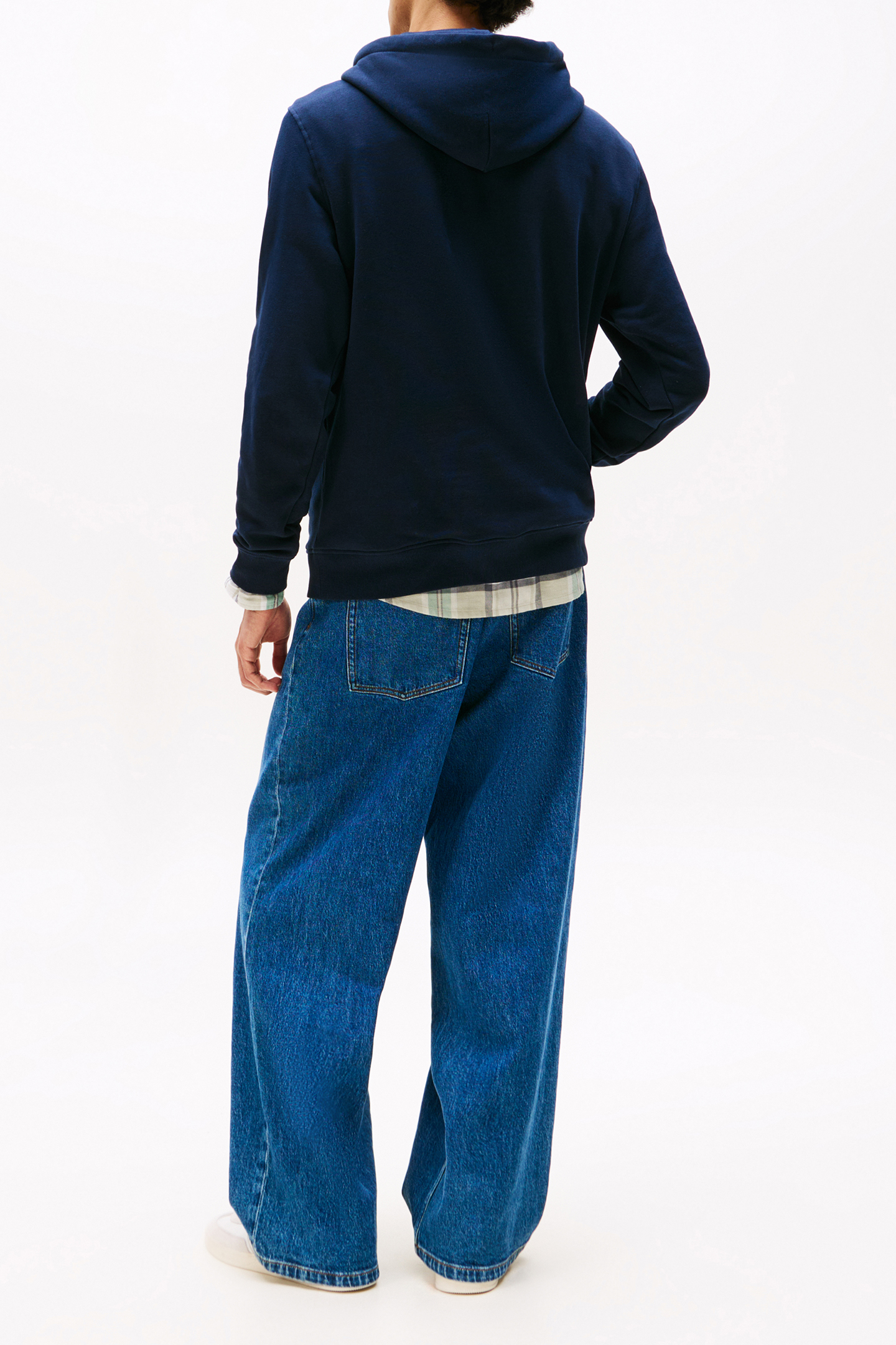 REGULAR LOGO HOODY DARK NIGHT NAVY MULTI 3