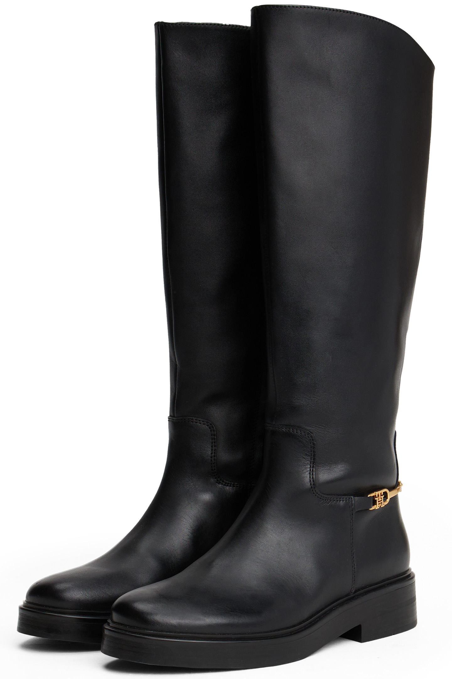 HORSEBIT RIDING LEATHER BOOTS BLACK 3