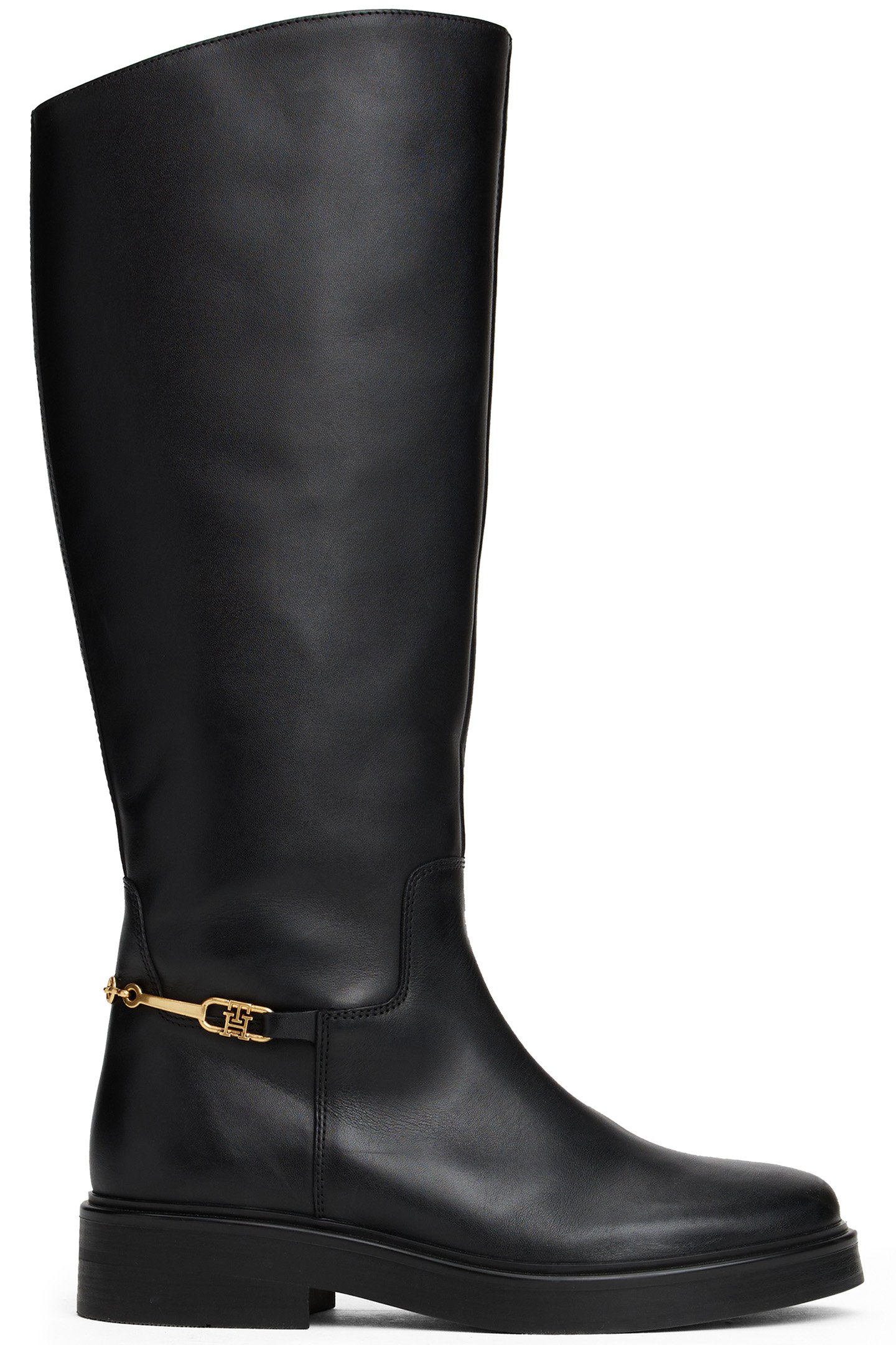 HORSEBIT RIDING LEATHER BOOTS BLACK 2