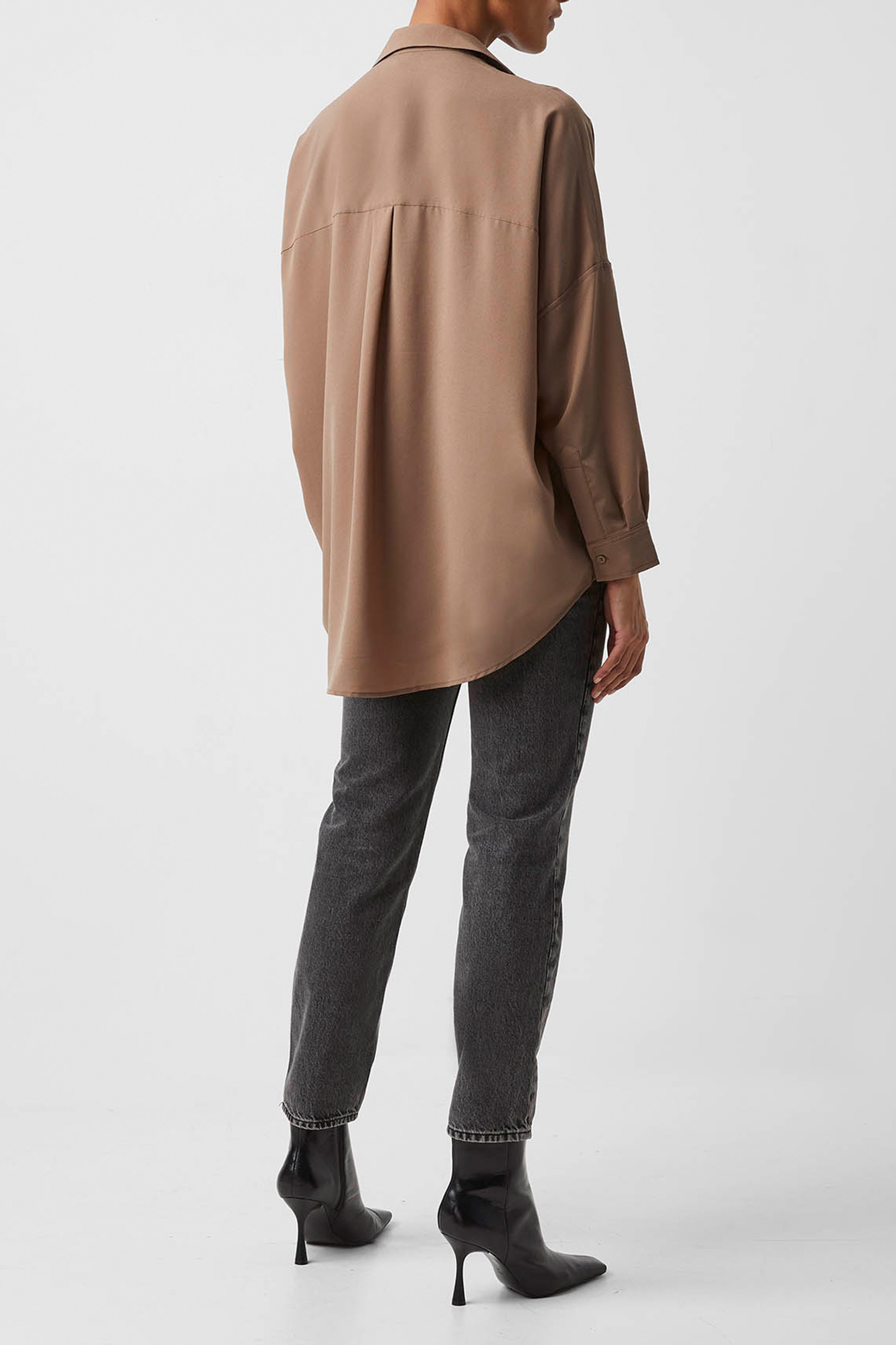 RHODES RECYCLED CREPE POPOVER MOCHA MOUSSE 3