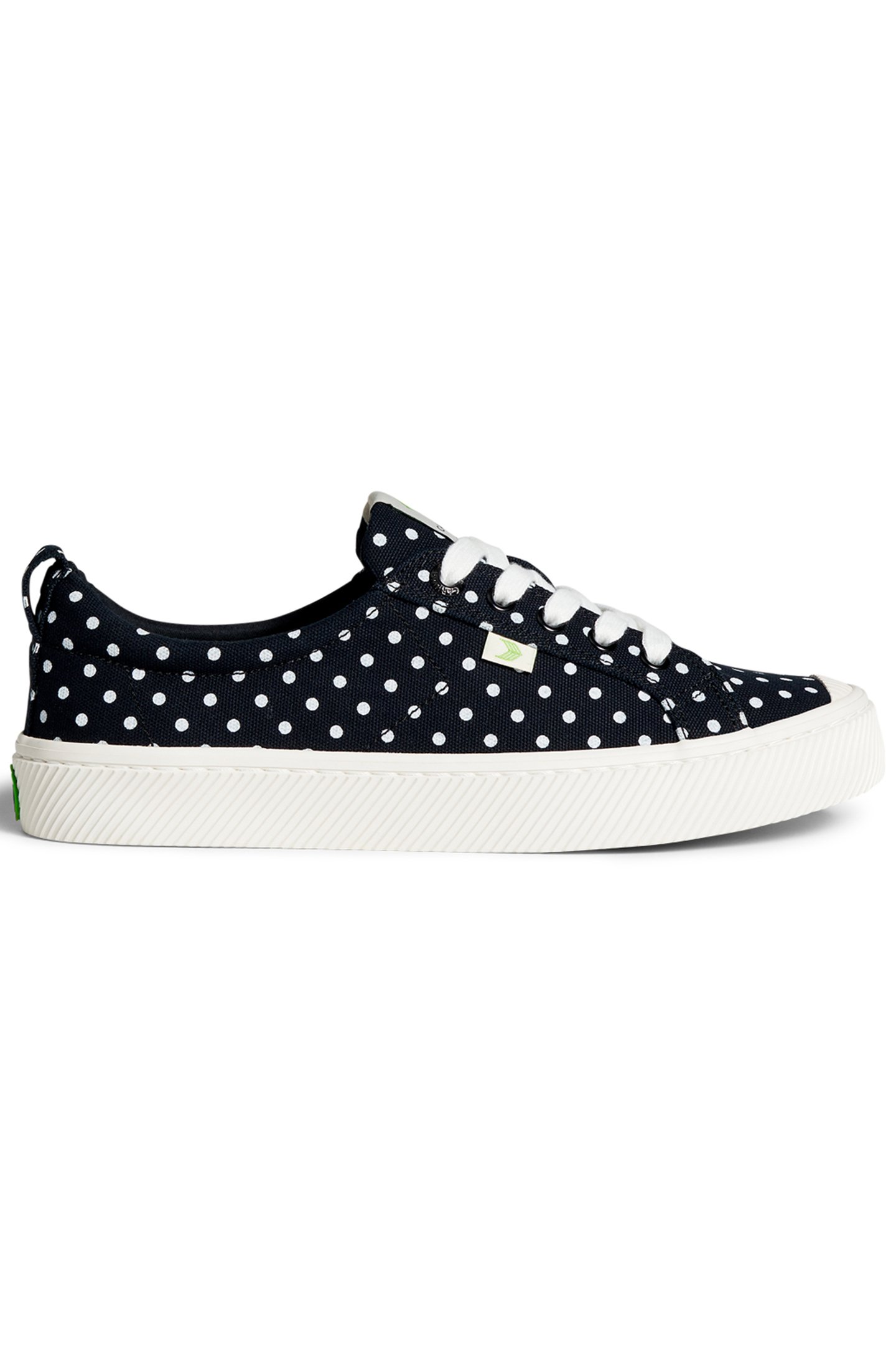 OCA CANVAS BLACK WHITE POLKA DOTS 1
