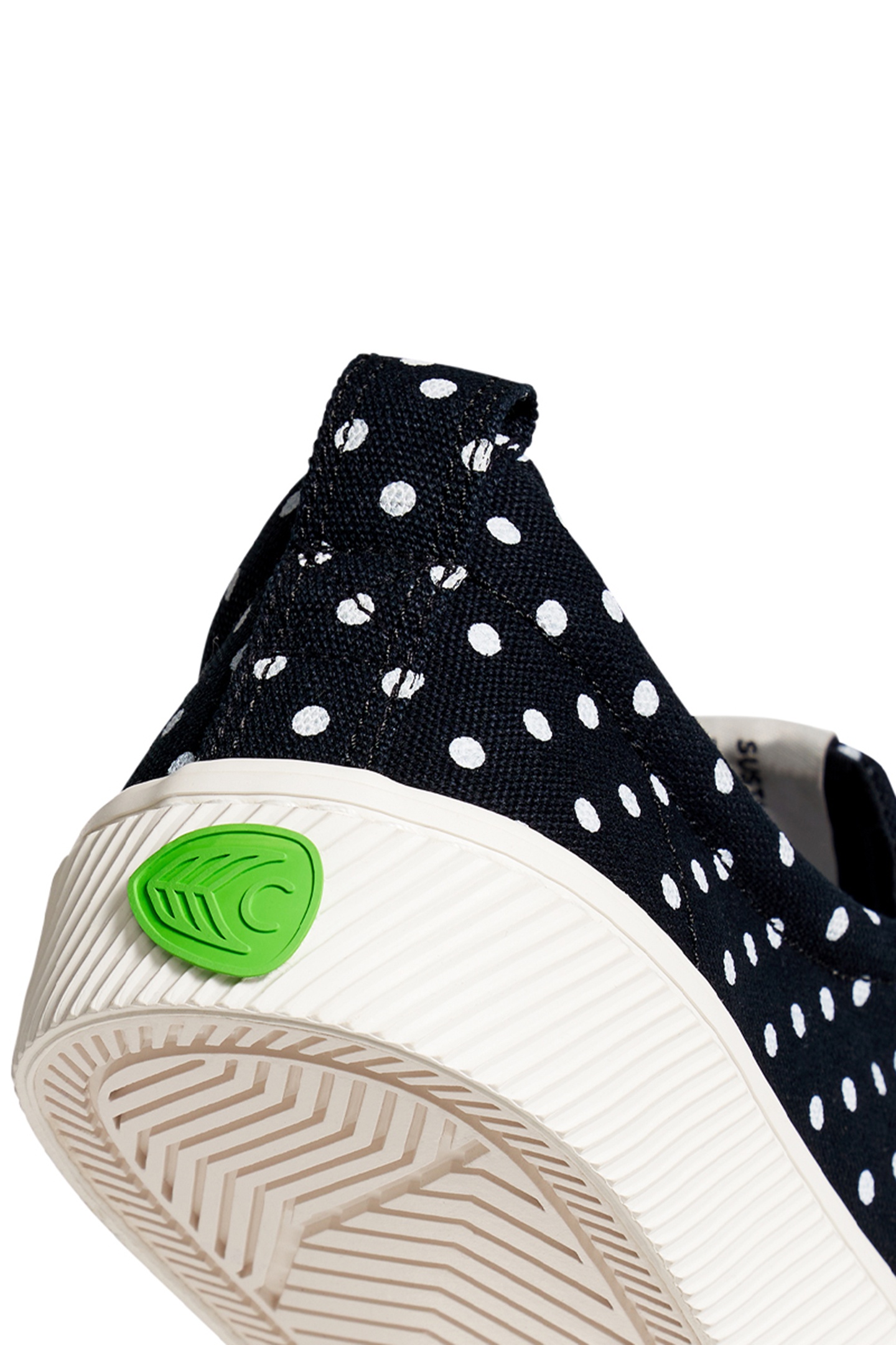 OCA CANVAS BLACK WHITE POLKA DOTS 5